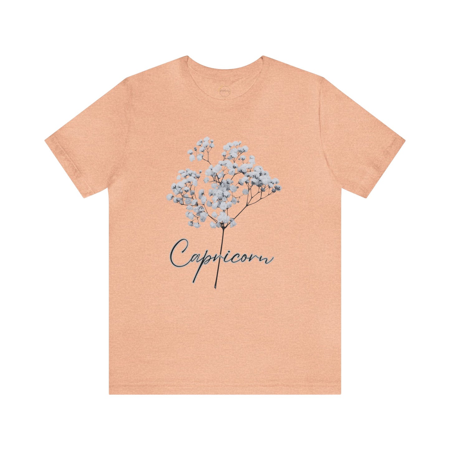 Capricorn Baby Breath Zodiac Unisex Jersey Short Sleeve Tee