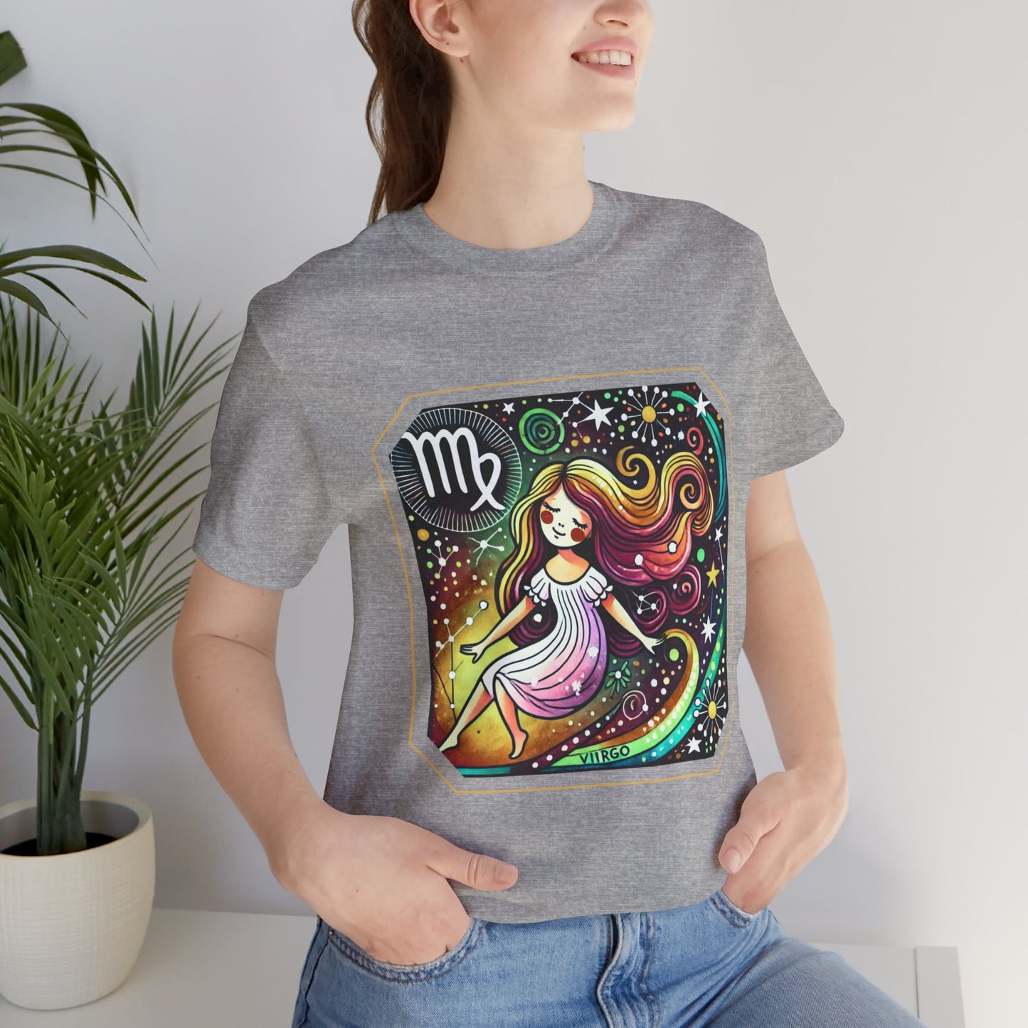 Virgo Framed Zodiac Name T-Shirt