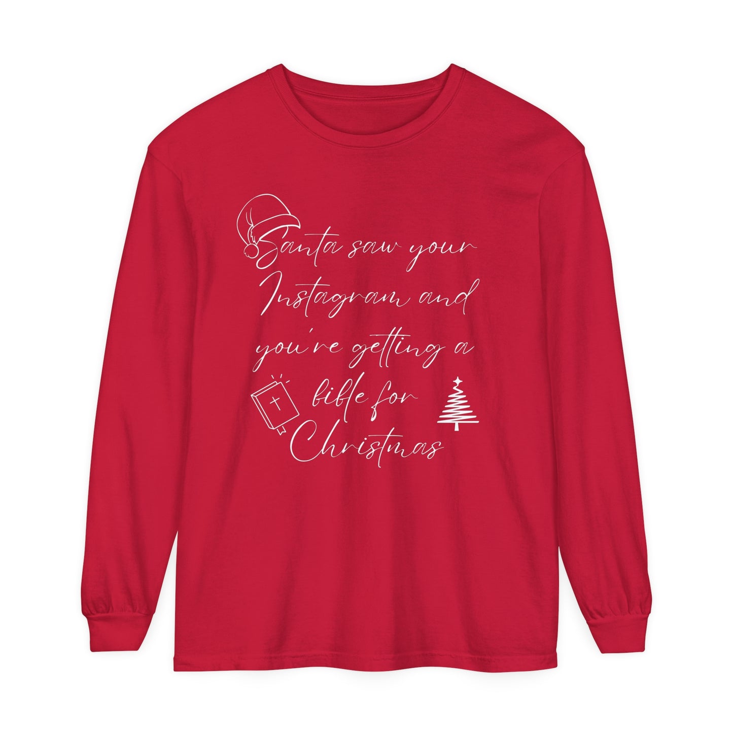 Christmas Bible Unisex Long Sleeve T-Shirt