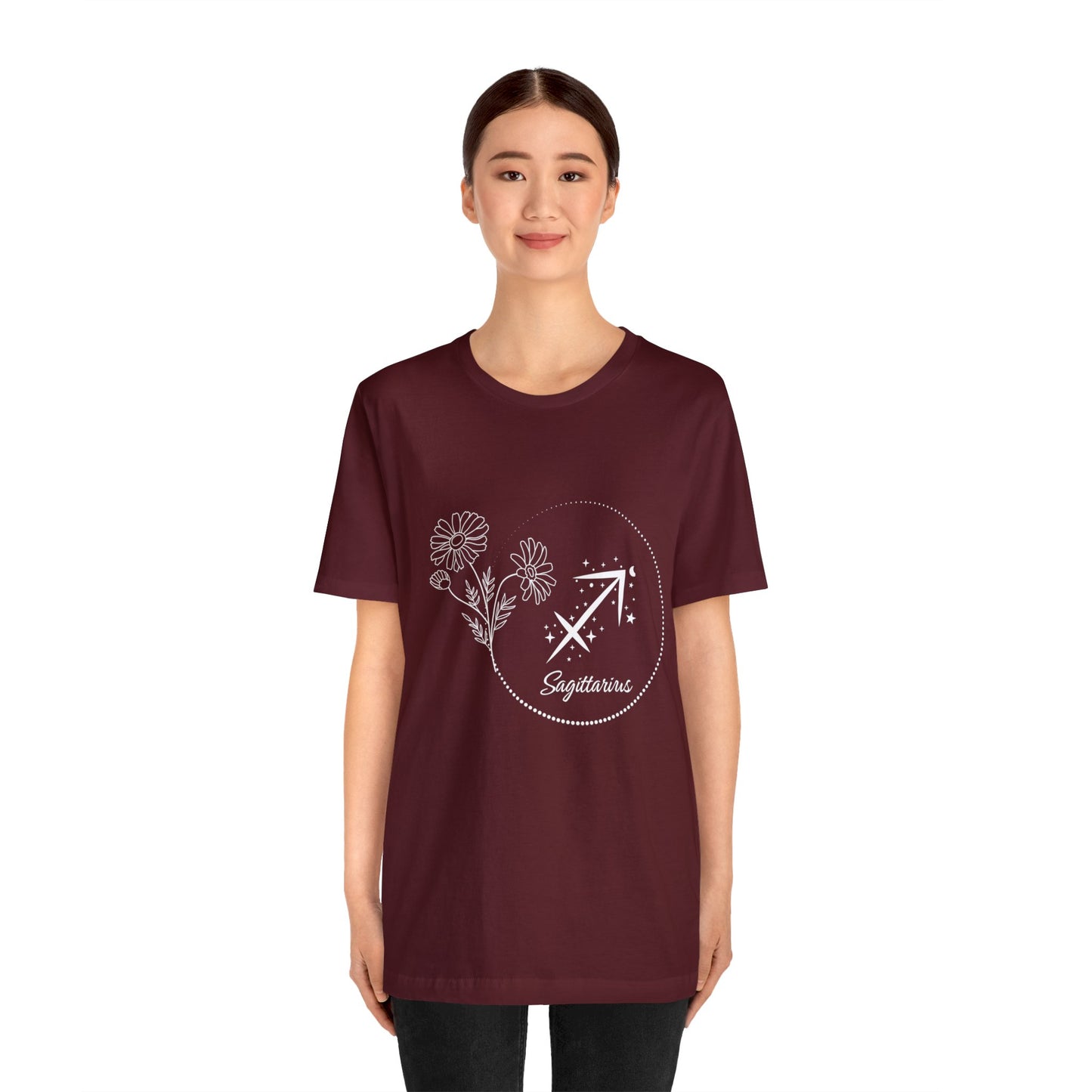 Sagittarius Zodiac Wreath T-Shirt