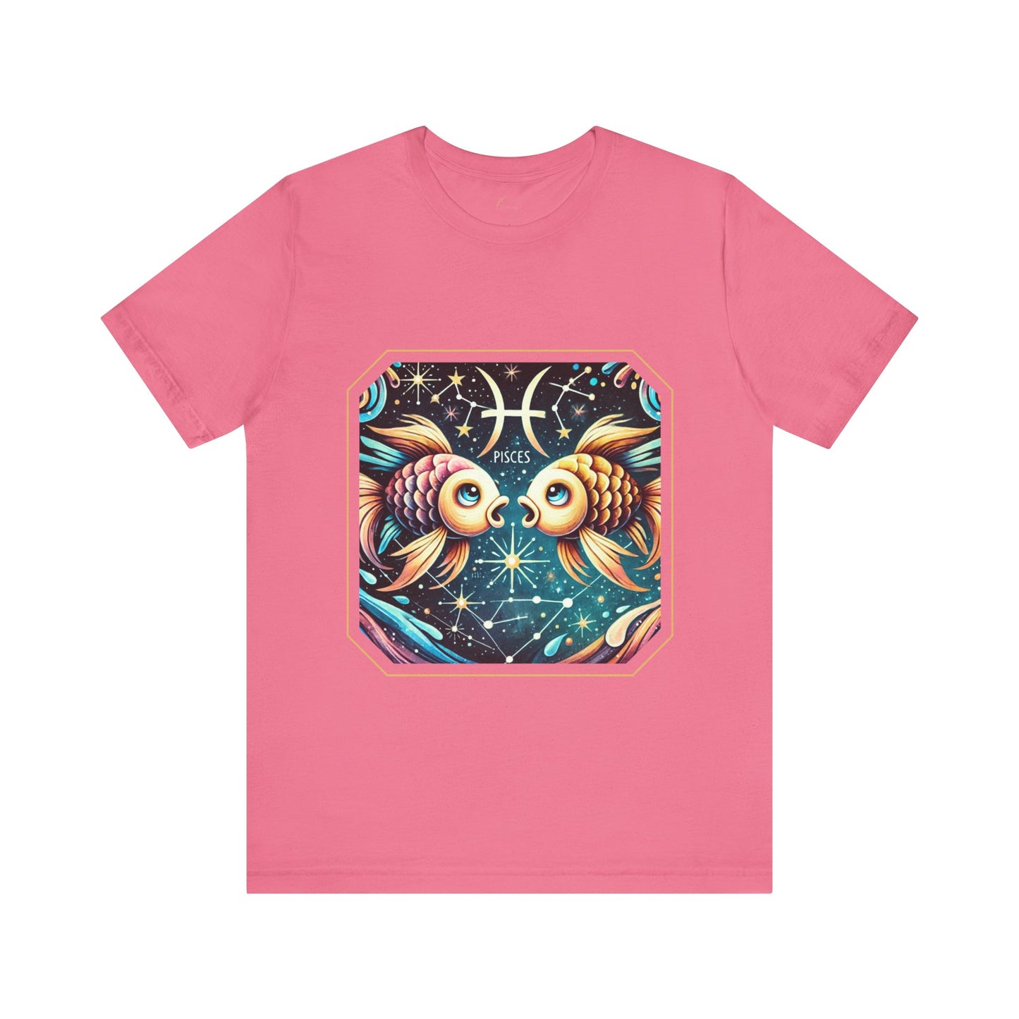 Pisces Framed Zodiac Name T-Shirt