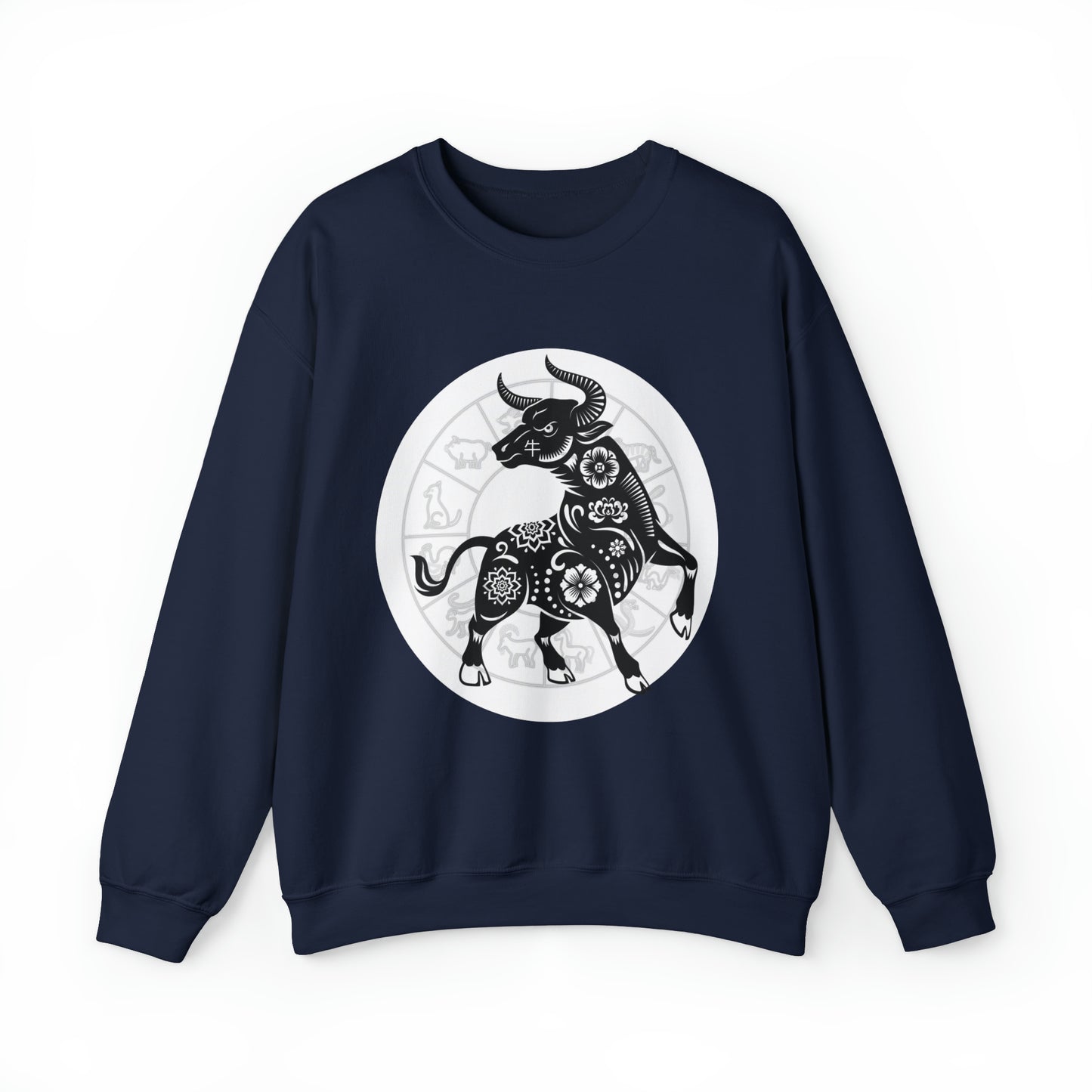 Shengxiao Ox Unisex Heavy Blend™ Crewneck Sweatshirt