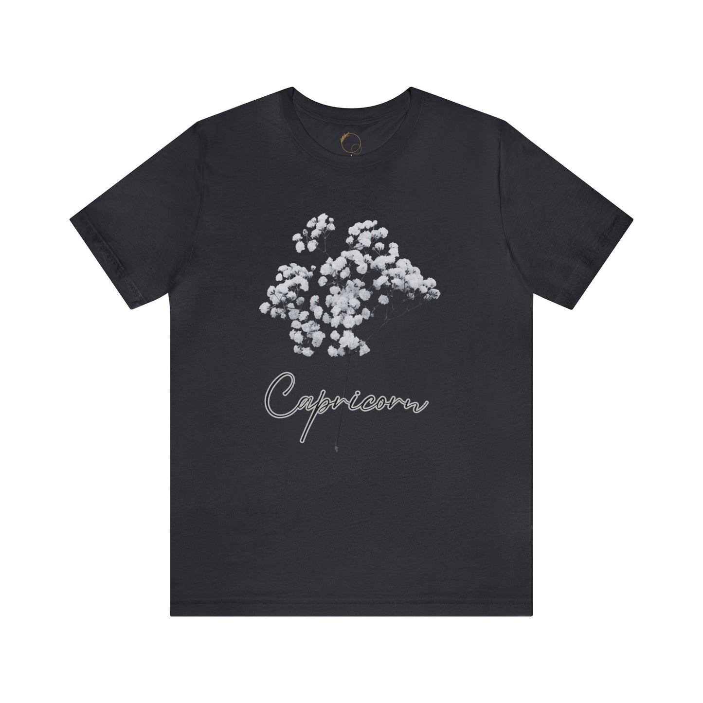 Capricorn Baby Breath Zodiac Unisex Jersey Short Sleeve Tee
