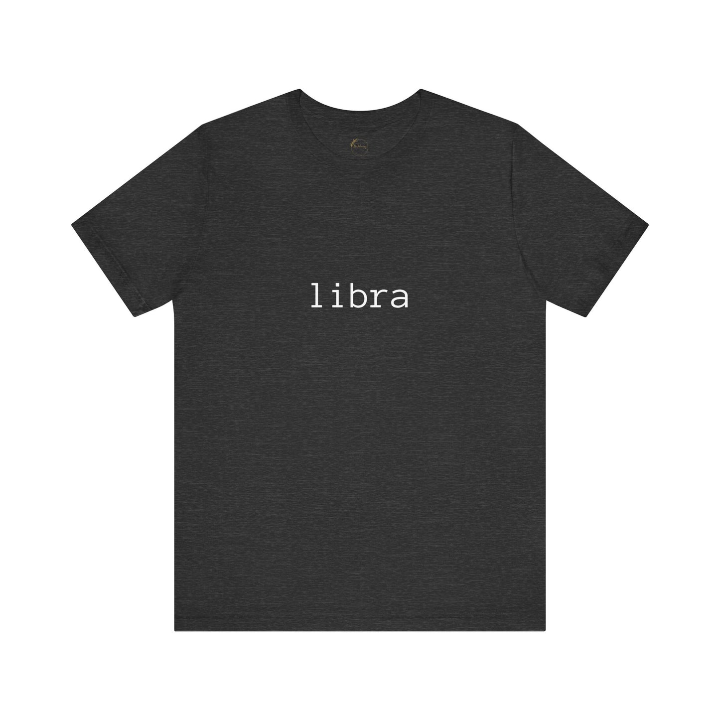 Libra Typewriter Zodiac Name T-Shirt