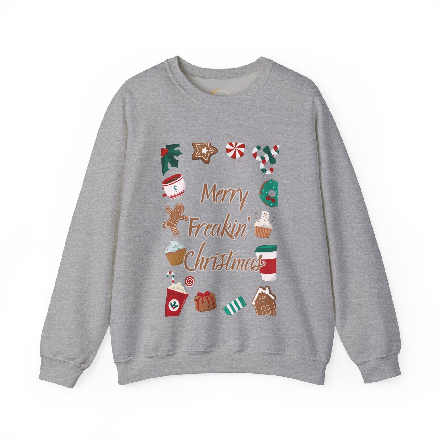 Merry Freakin' Christmas Shirt - Funny Holiday Tee - Unique Christmas Humor Design