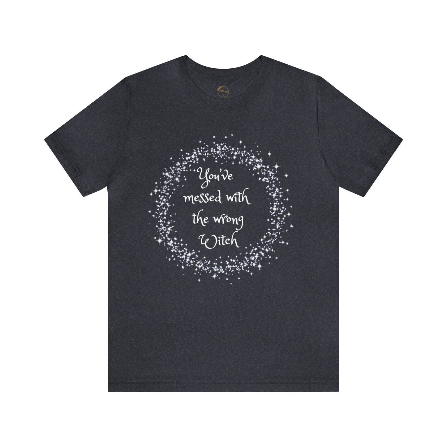 Messed with Wrong Witch Unisex Jersey Short Sleeve Tee