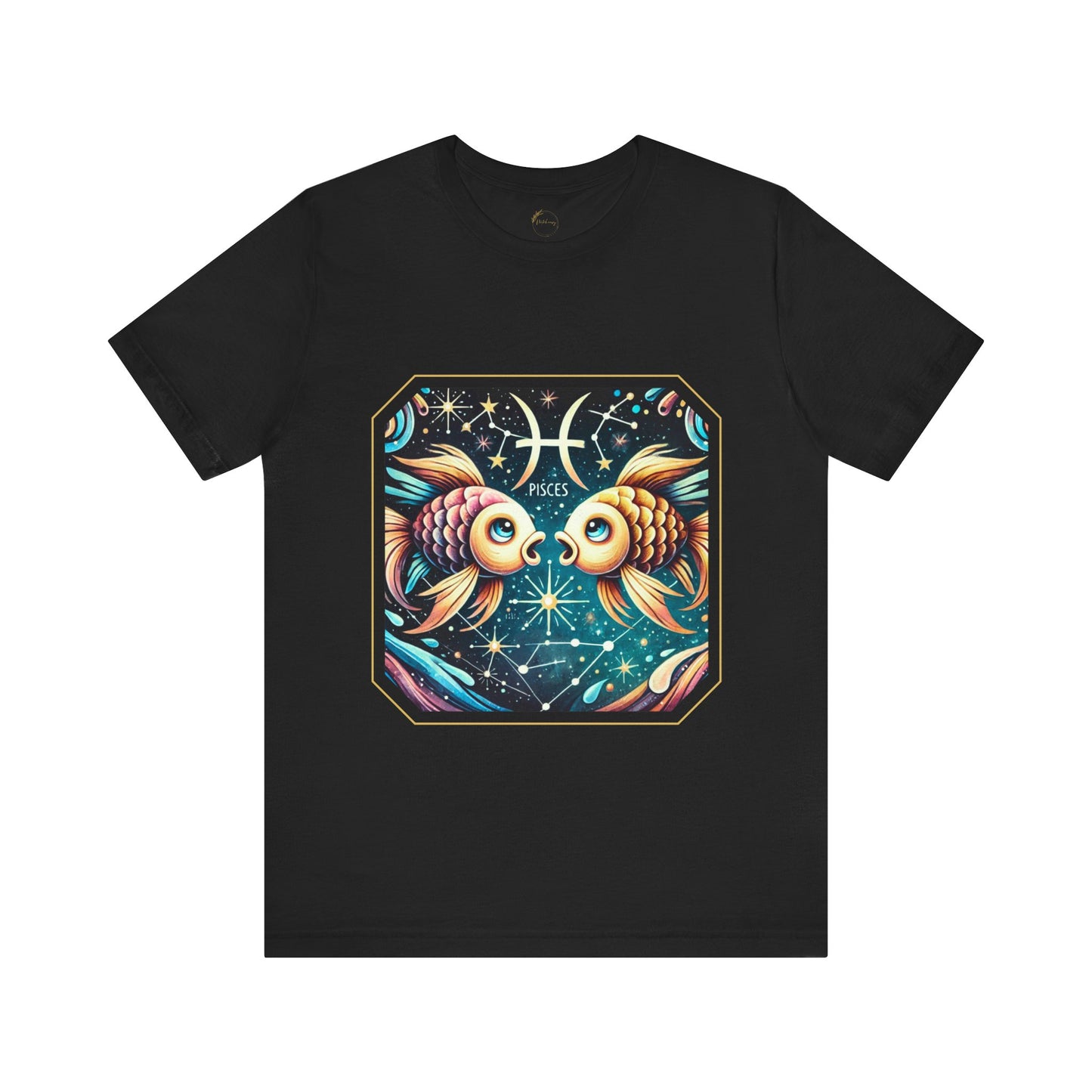 Pisces Framed Zodiac Name T-Shirt