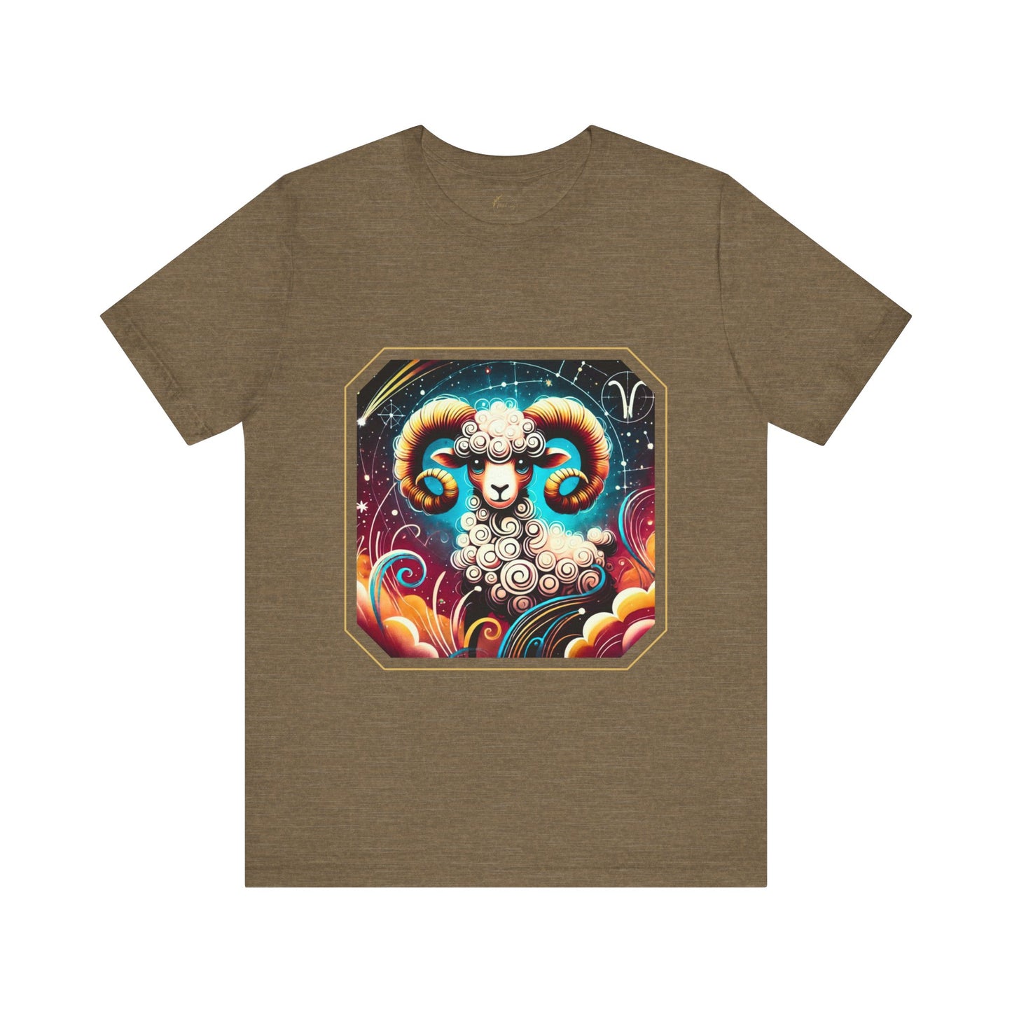 Aries Framed Zodiac Name T-Shirt
