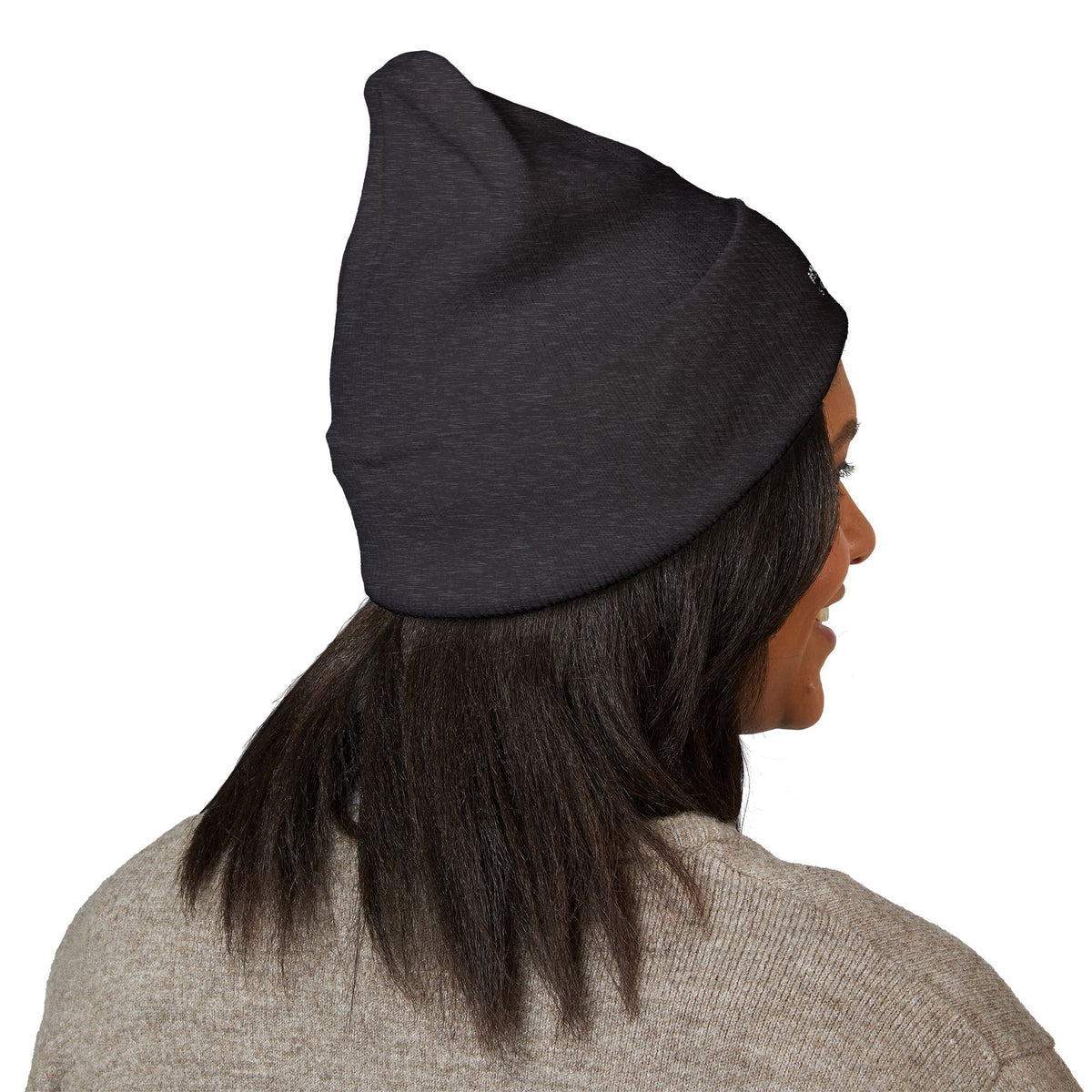 Embroidered Classic Cuff Beanie – MicroEdge Logo Knit Cap