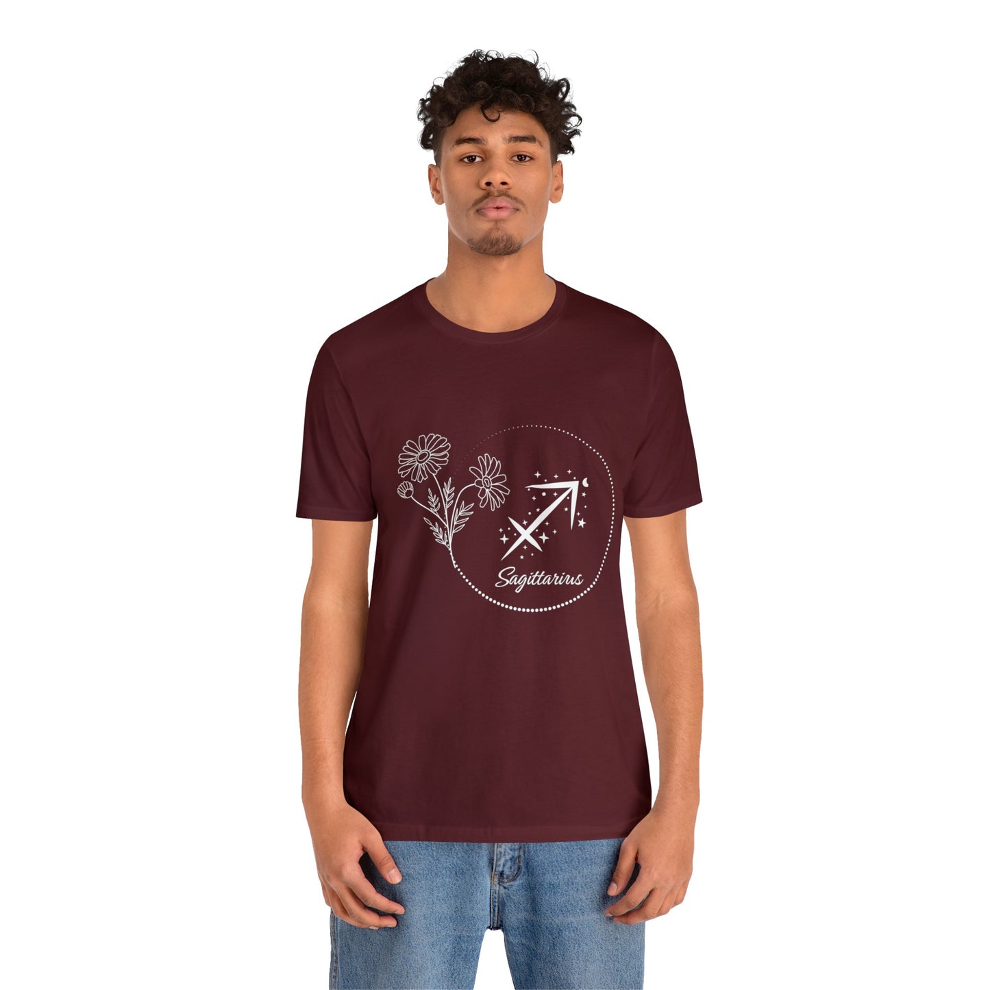 Sagittarius Zodiac Wreath T-Shirt