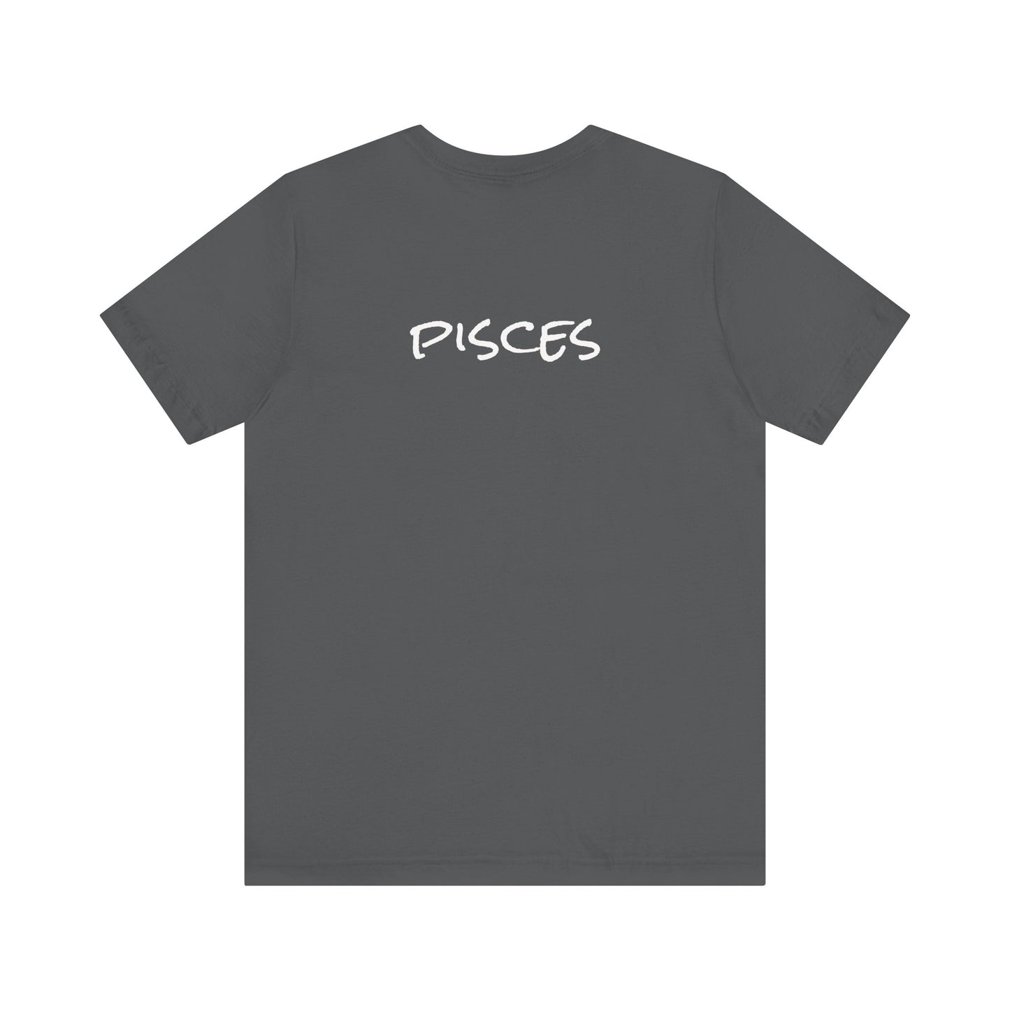 Spooky Pisces Zodiac Shirt Fish and Murky Water Dark Astrology Tee for Astrology Lovers Anytime or Halloween Style Distress