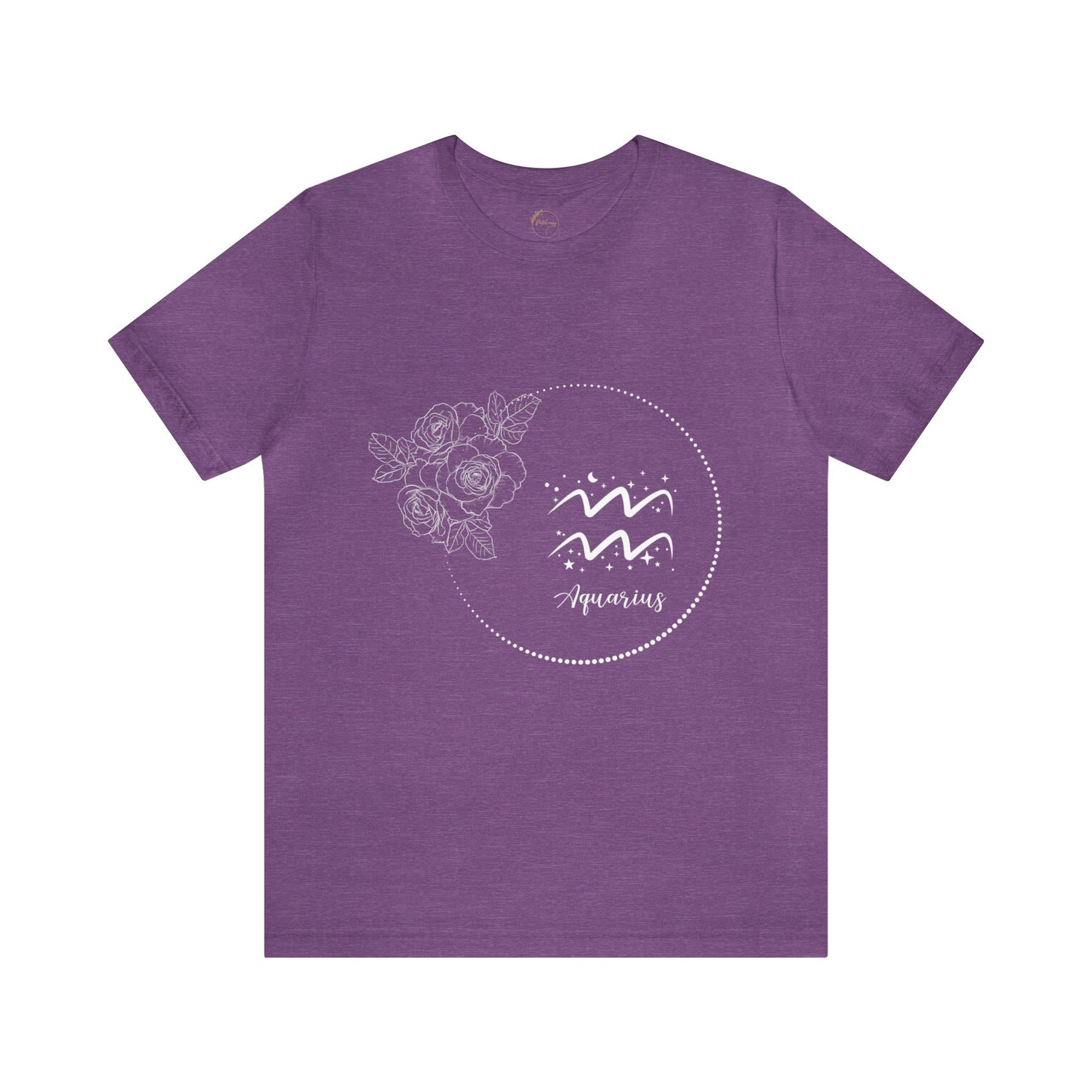 Aquarius Zodiac Wreath T-Shirt