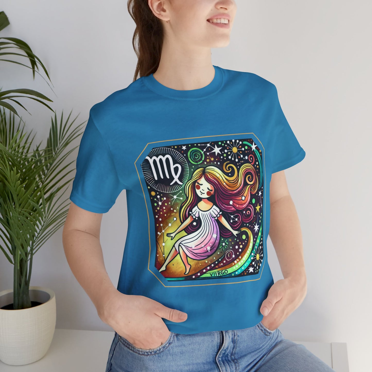 Virgo Framed Zodiac Name T-Shirt