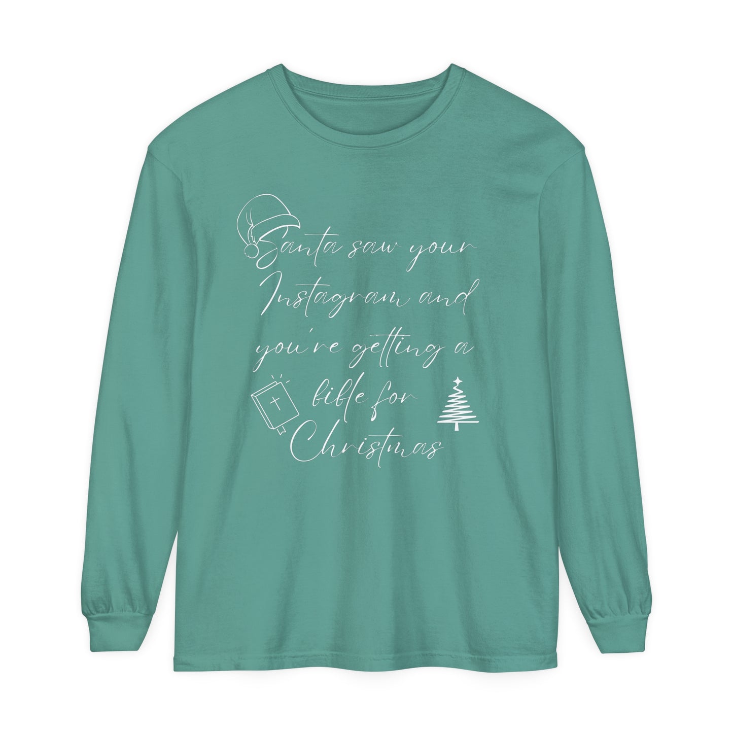 Christmas Bible Unisex Long Sleeve T-Shirt