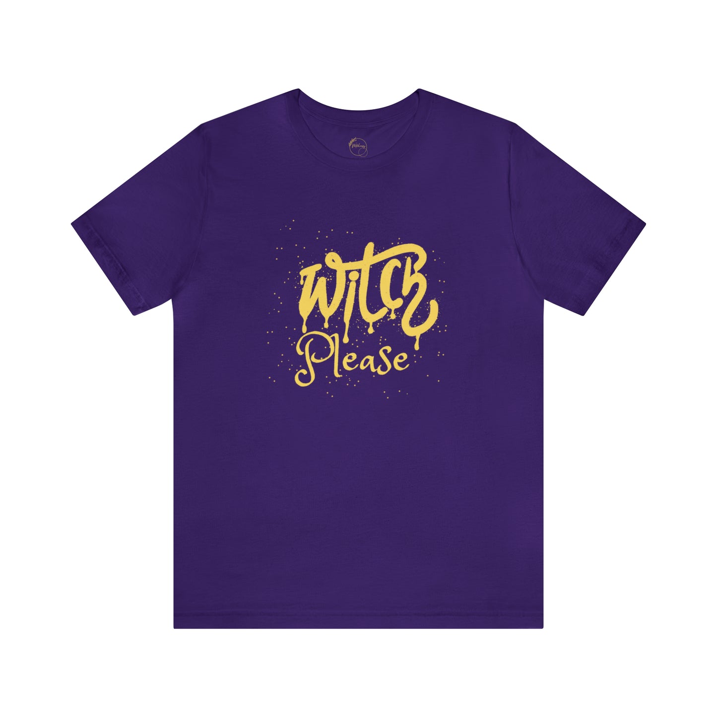 Witch Please (Gold) Unisex Jersey Short Sleeve Tee