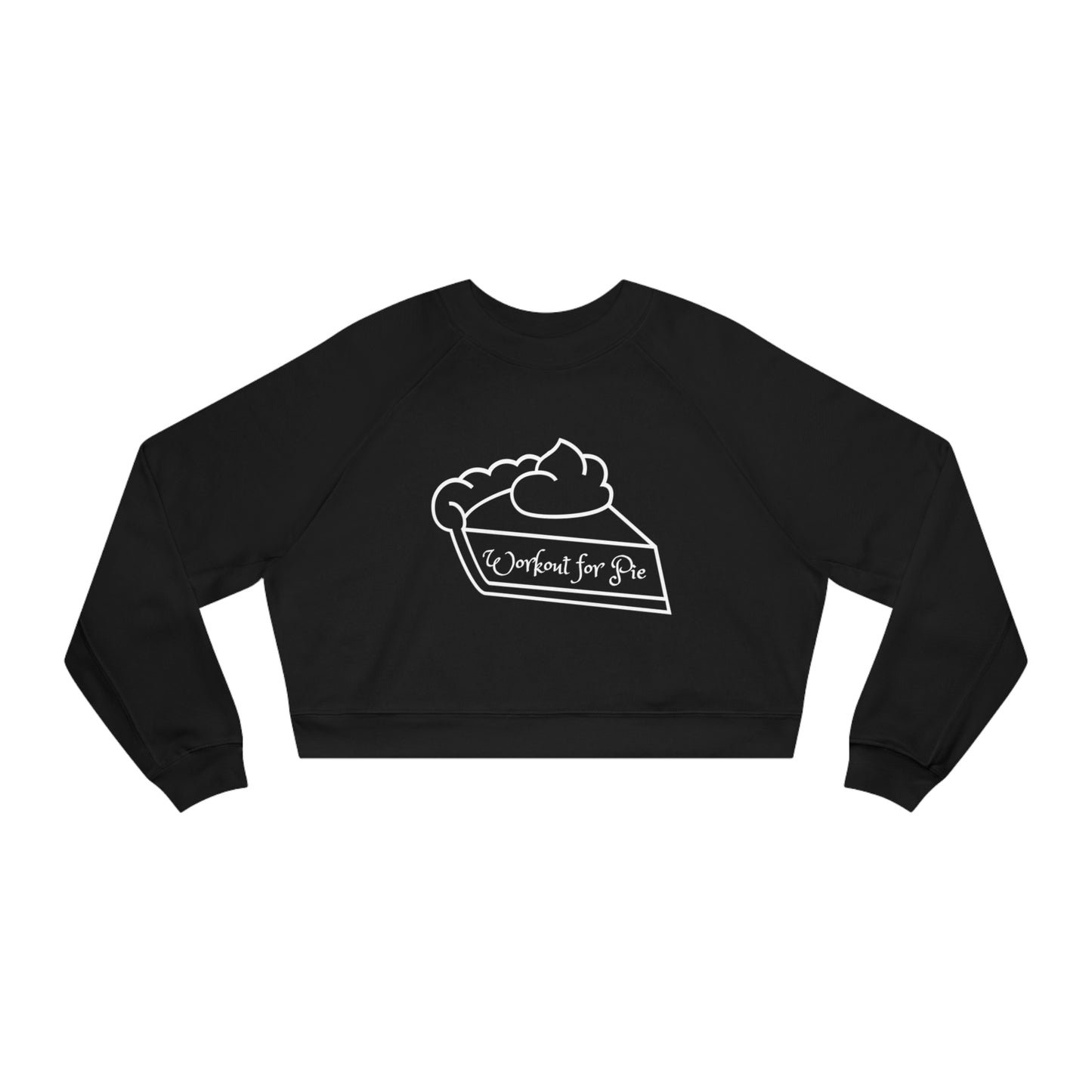 Workout for Pie Cropped Fleece Pullover