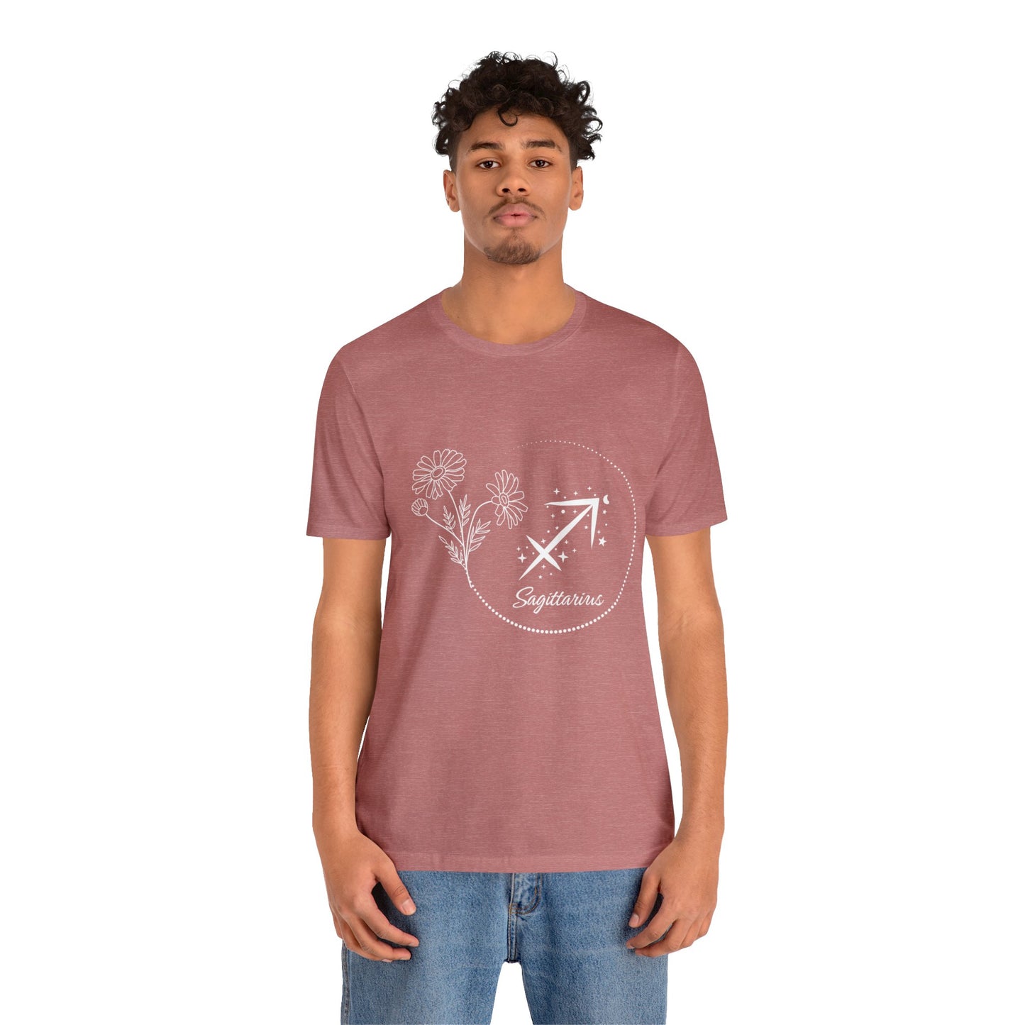 Sagittarius Zodiac Wreath T-Shirt