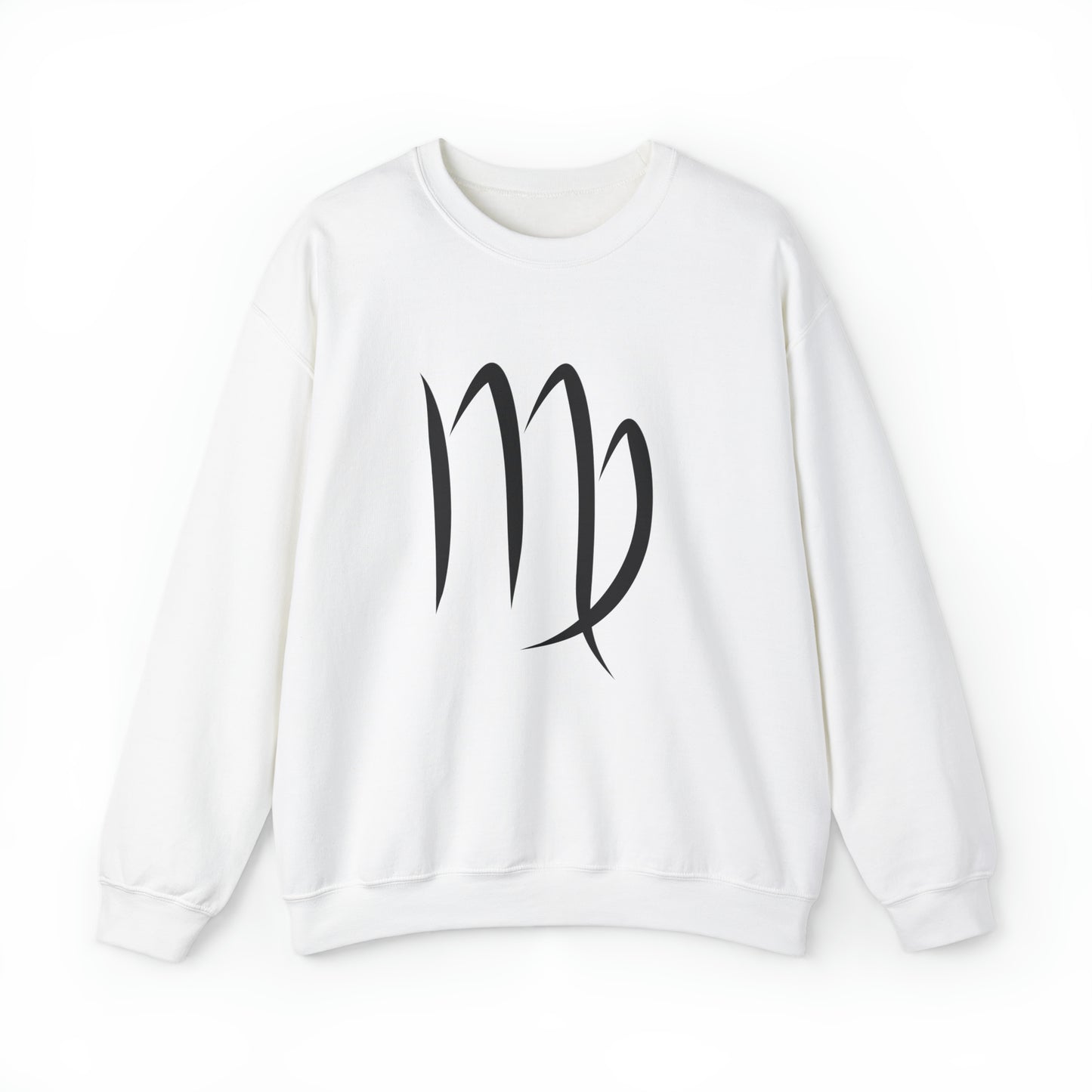 Virgo Simple Zodiac Unisex Heavy Blend™ Crewneck Sweatshirt