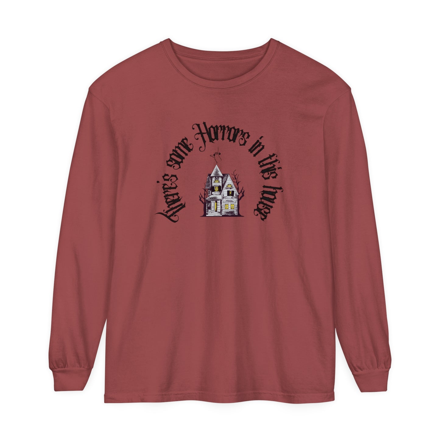 Horrors House Unisex Long Sleeve T-Shirt