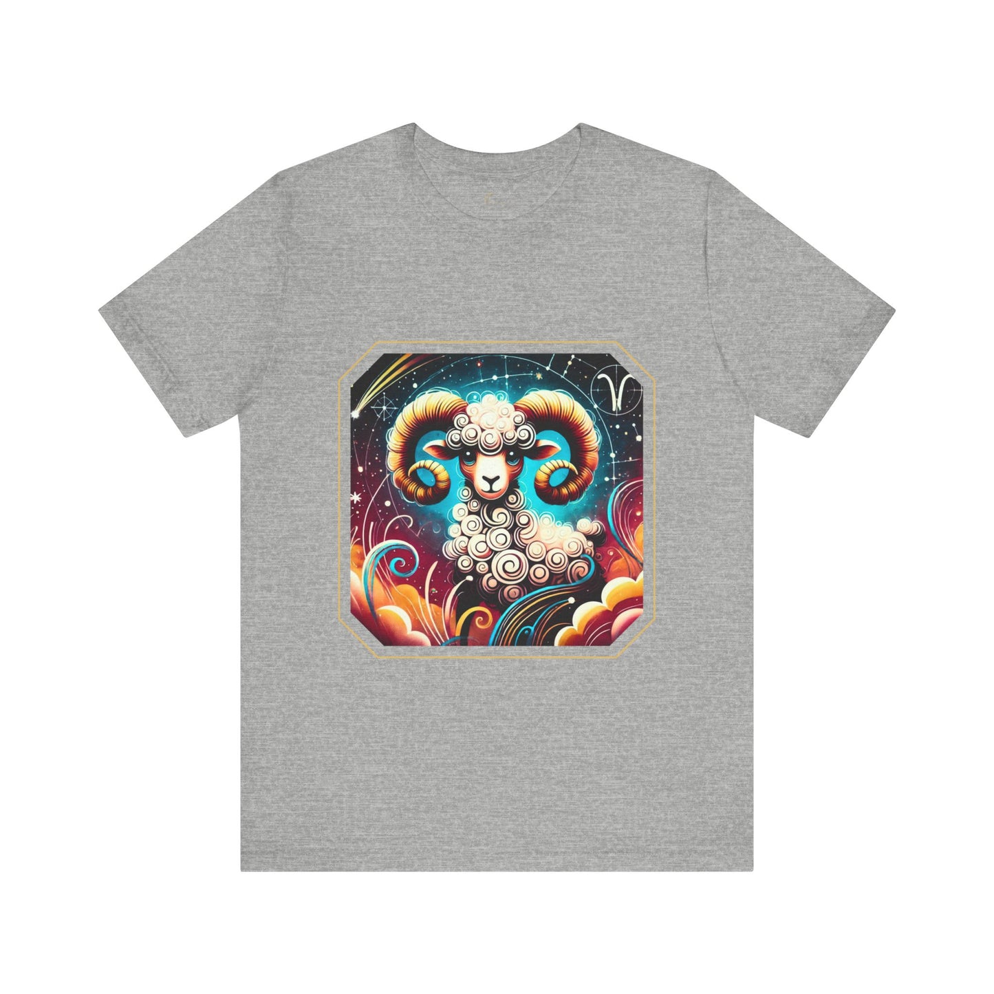 Aries Framed Zodiac Name T-Shirt