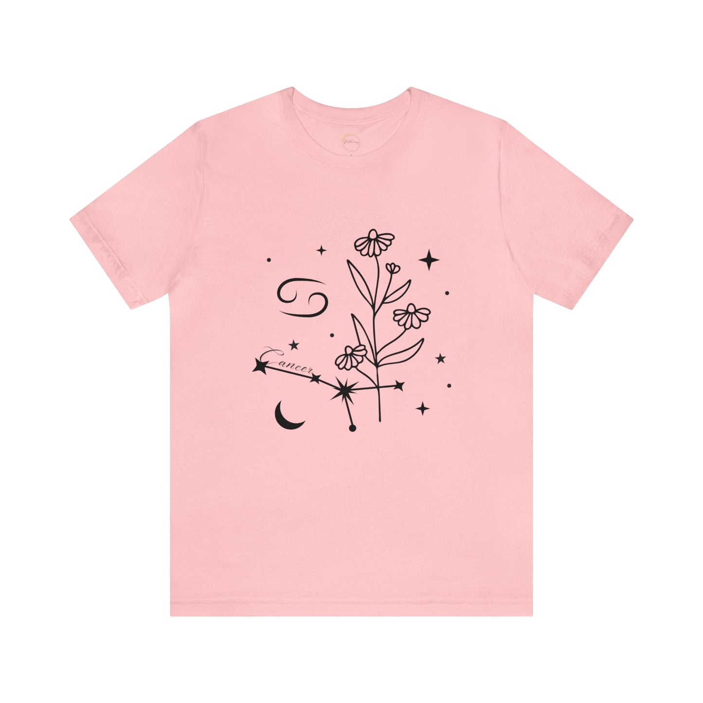 Cancer Zodiac Mix Unisex Jersey Short Sleeve Tee