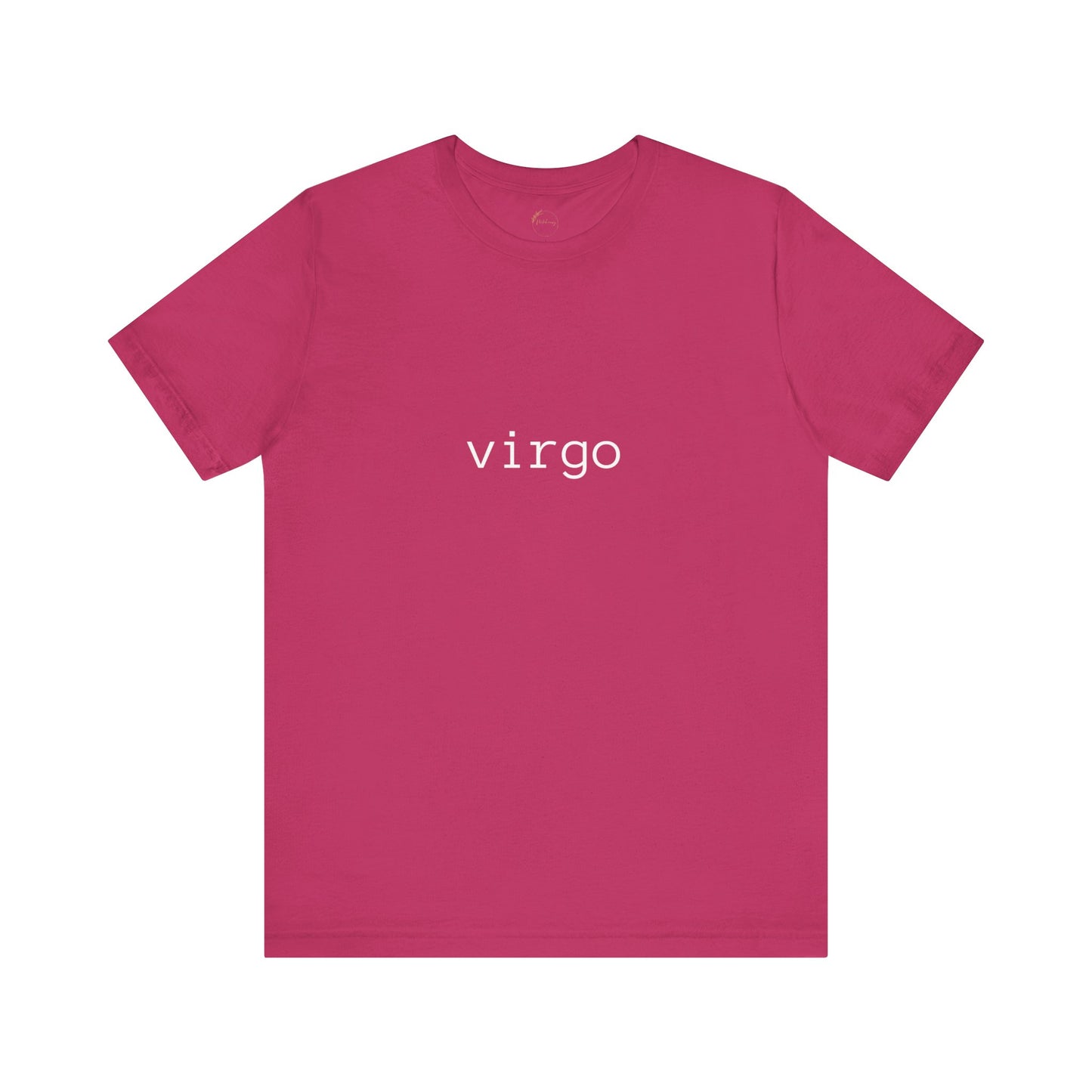 Virgo Typewriter Zodiac Name T-Shirt