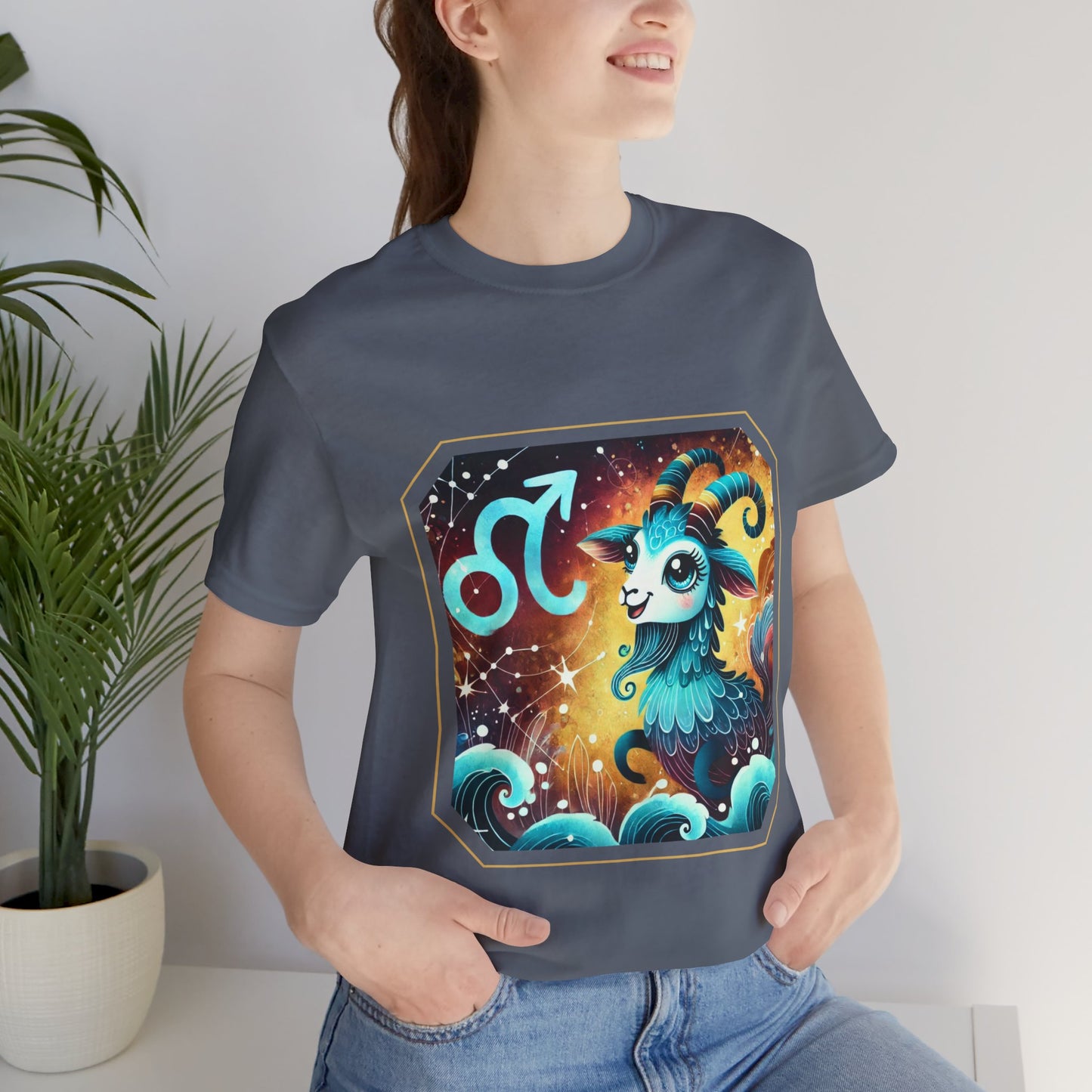 Capricorn Framed Zodiac Name T-Shirt