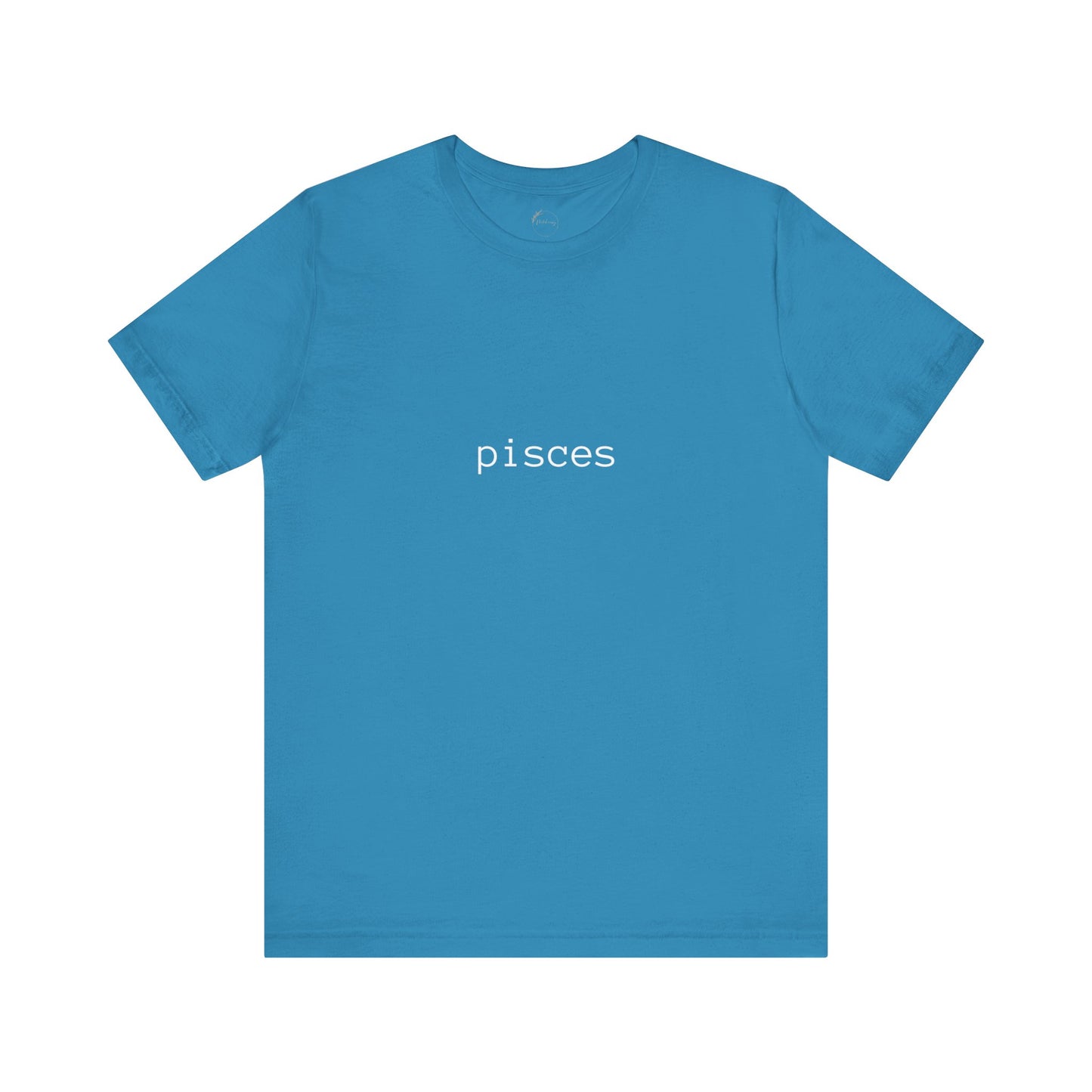 Pisces Typewriter Zodiac Name T-Shirt