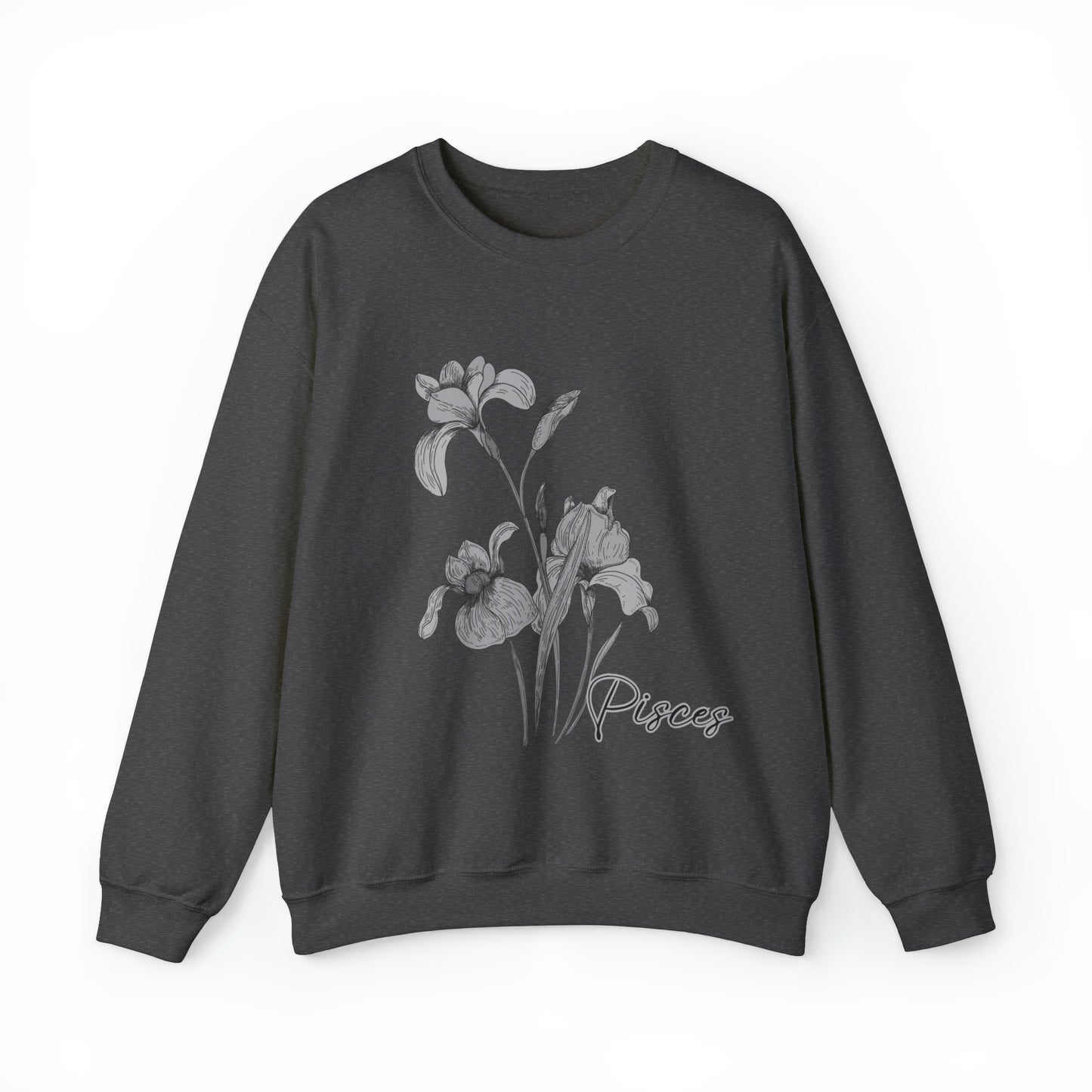 Pisces Iris Unisex Heavy Blend Crewneck Sweatshirt