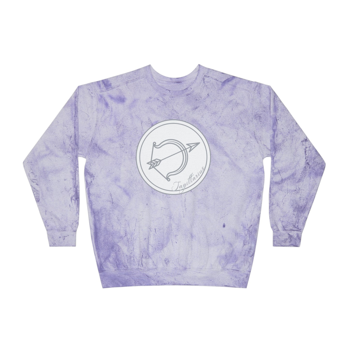 Sagittarius Archer Unisex Color Blast Crewneck Sweatshirt