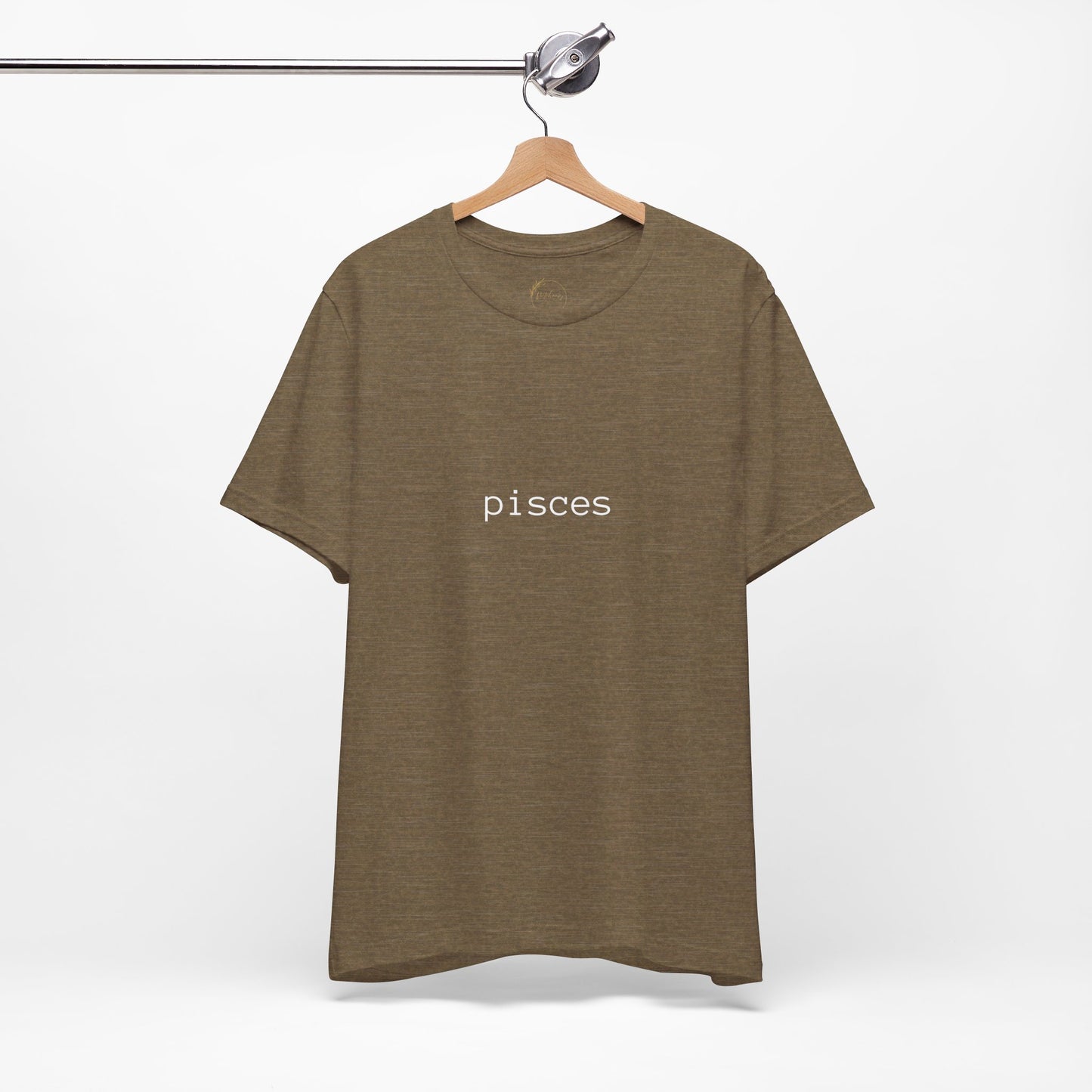 Pisces Typewriter Zodiac Name T-Shirt