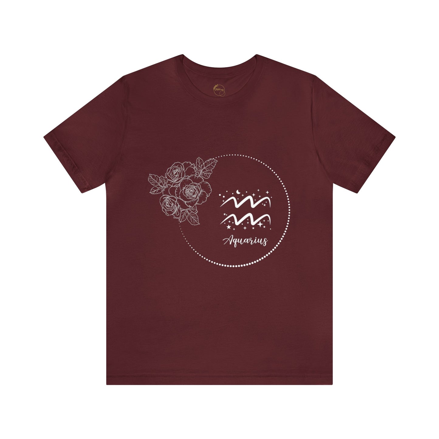 Aquarius Zodiac Wreath T-Shirt