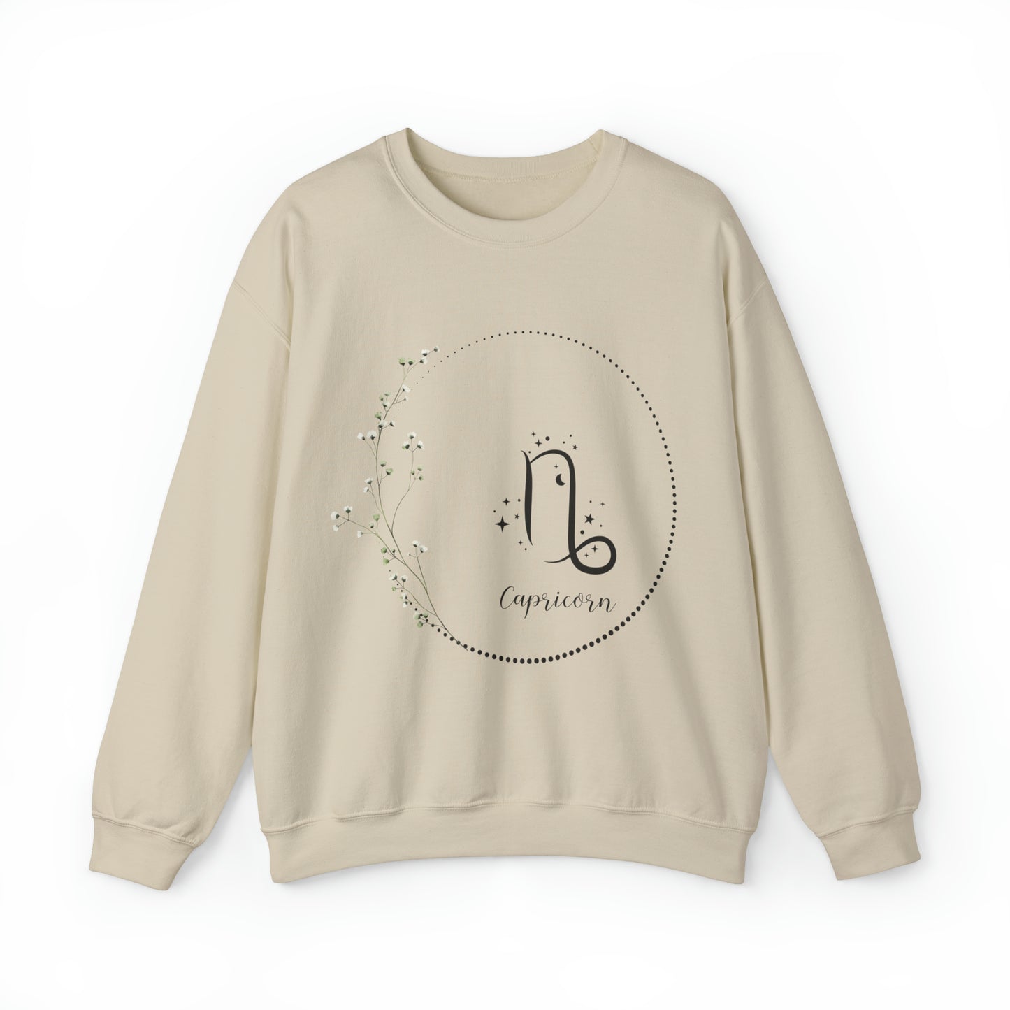 Capricorn Zodiac Wreath Sweatshirt