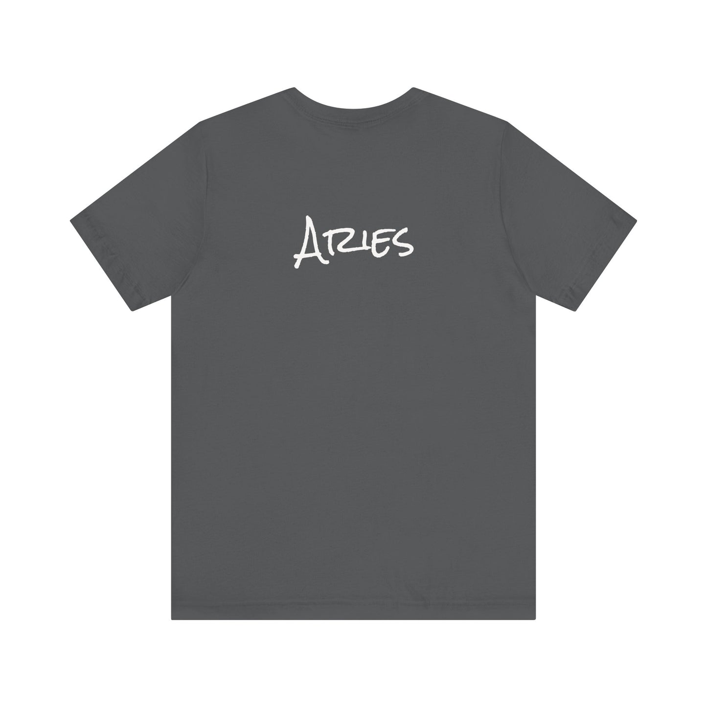 Dark Mystic Aries Zodiac Shirt Bold Ram Bats Fire Graphic Tee Astrology Lovers Soft Comfortable Perfect for Aries Energy Halloween Distress