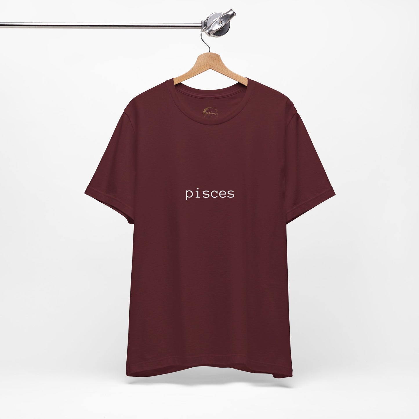Pisces Typewriter Zodiac Name T-Shirt