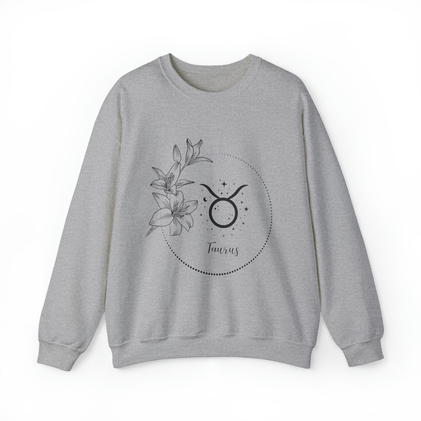 Taurus Zodiac Wreath Sweatshirt