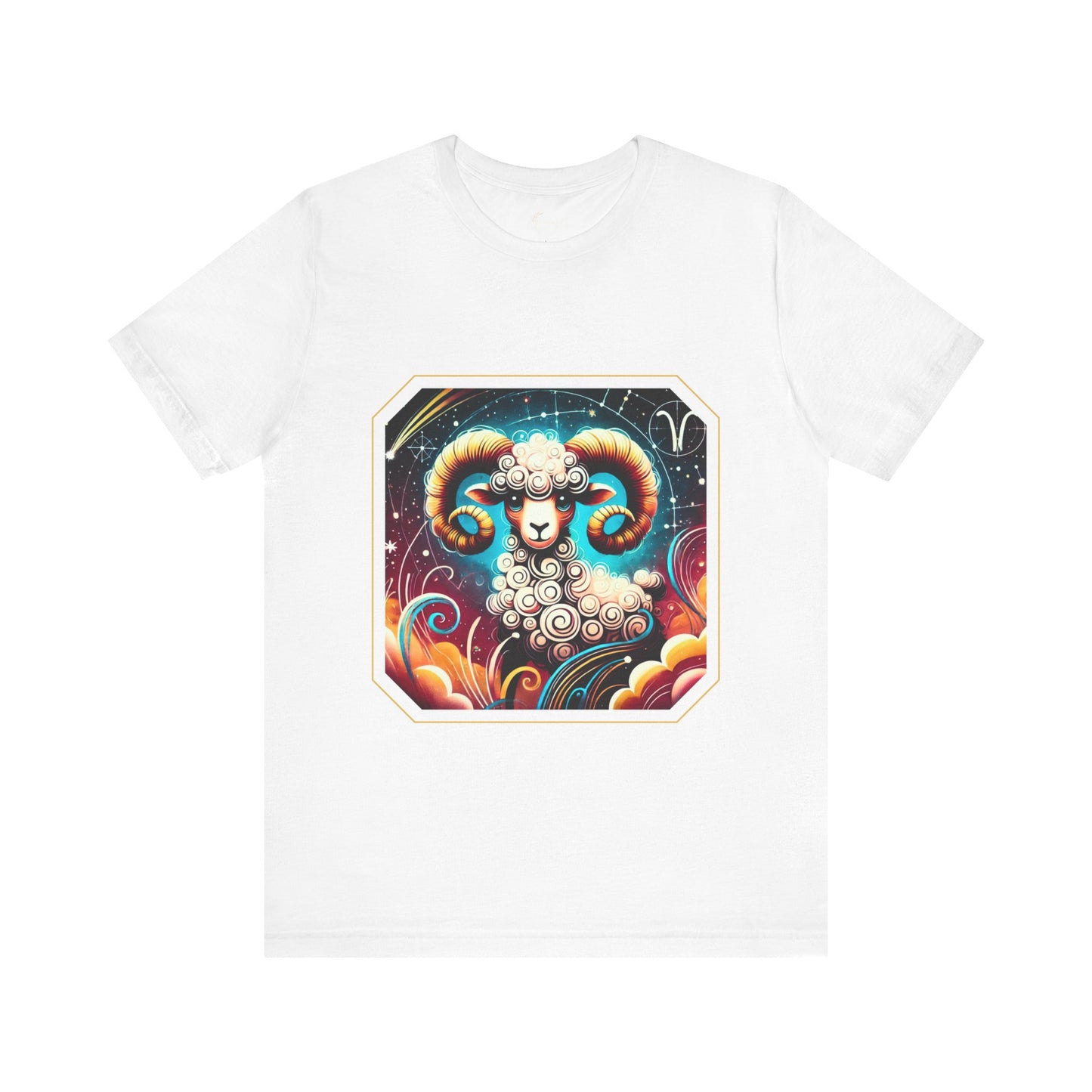 Aries Framed Zodiac Name T-Shirt