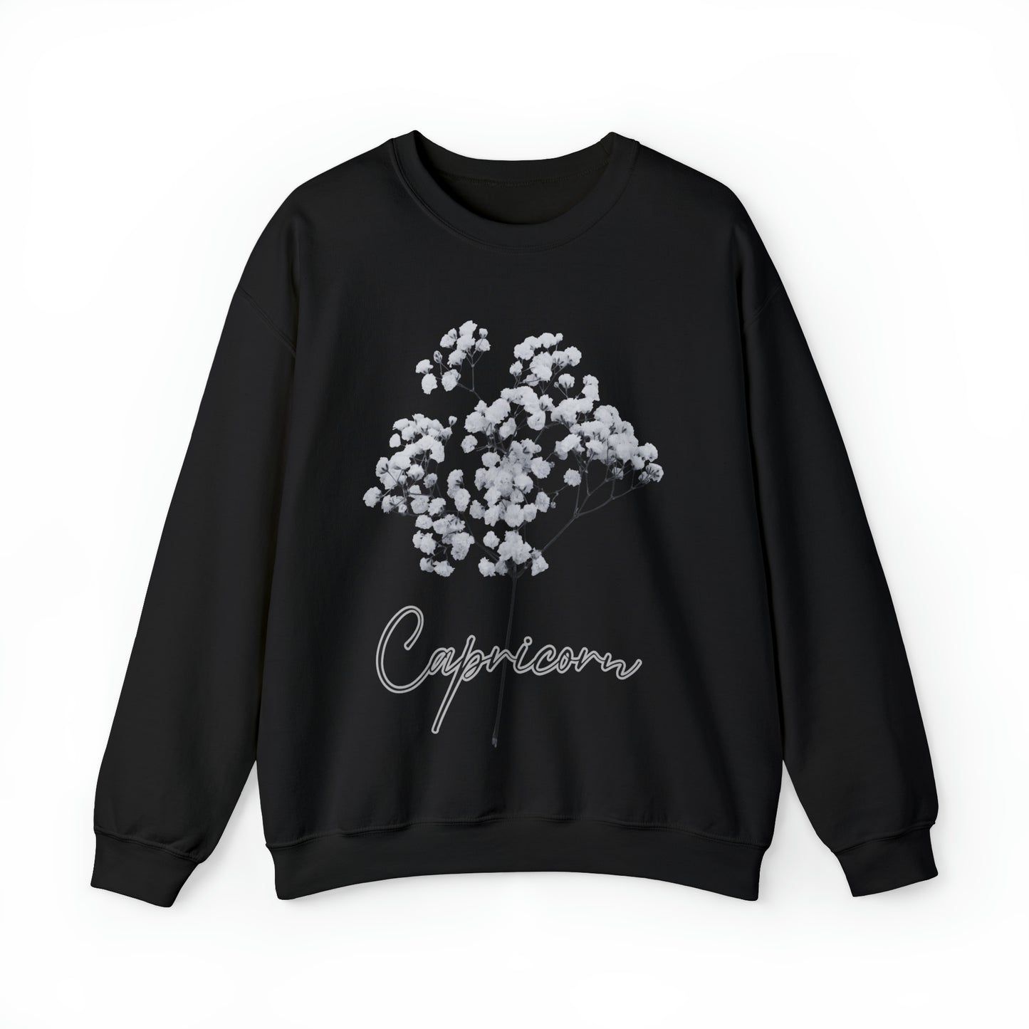 Capricorn Baby's Breath Unisex Heavy Blend Crewneck Sweatshirt