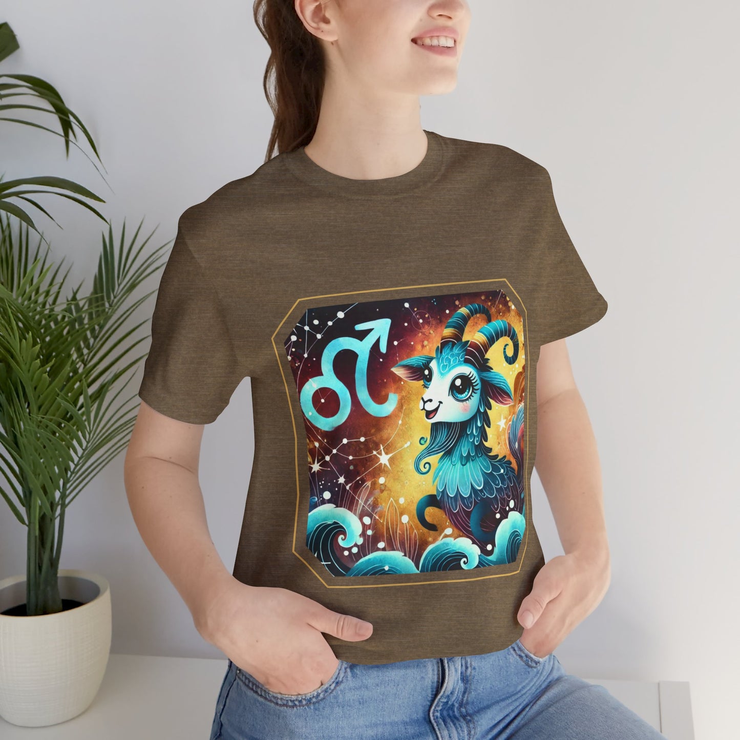 Capricorn Framed Zodiac Name T-Shirt