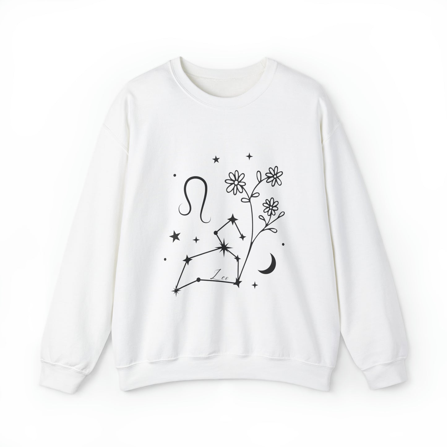 Leo Zodiac Mix Unisex Heavy Blend™ Crewneck Sweatshirt