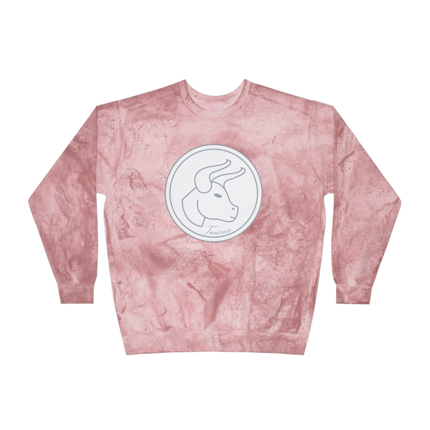 Taurus Bull Unisex Color Blast Crewneck Sweatshirt