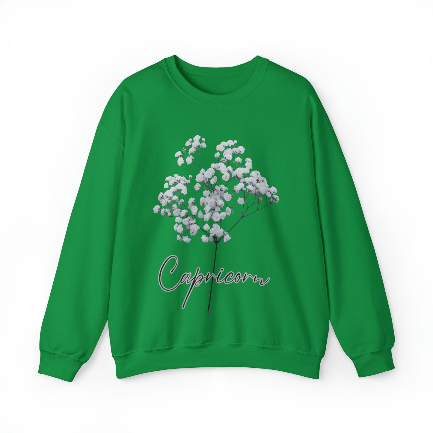 Capricorn Baby's Breath Unisex Heavy Blend Crewneck Sweatshirt