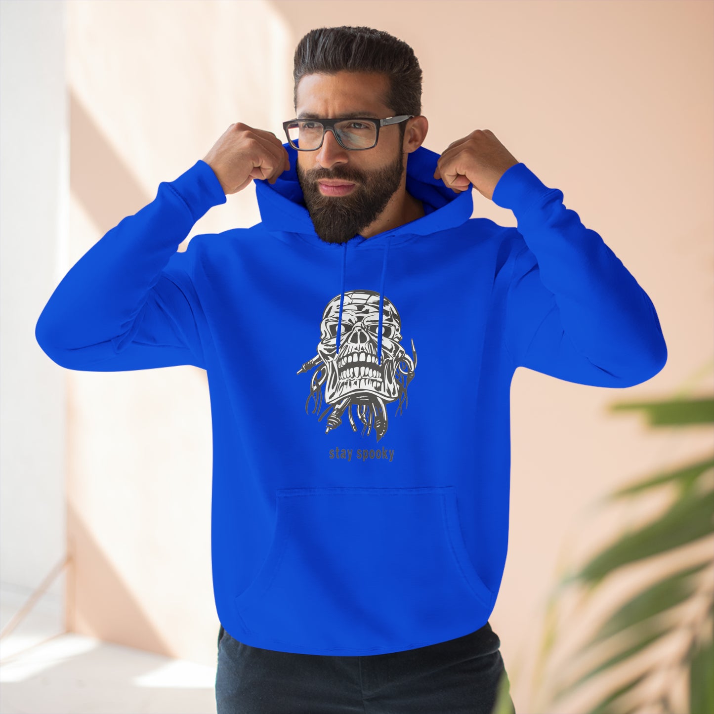 Stay Spookie Skull Unisex Premium Pullover Hoodie