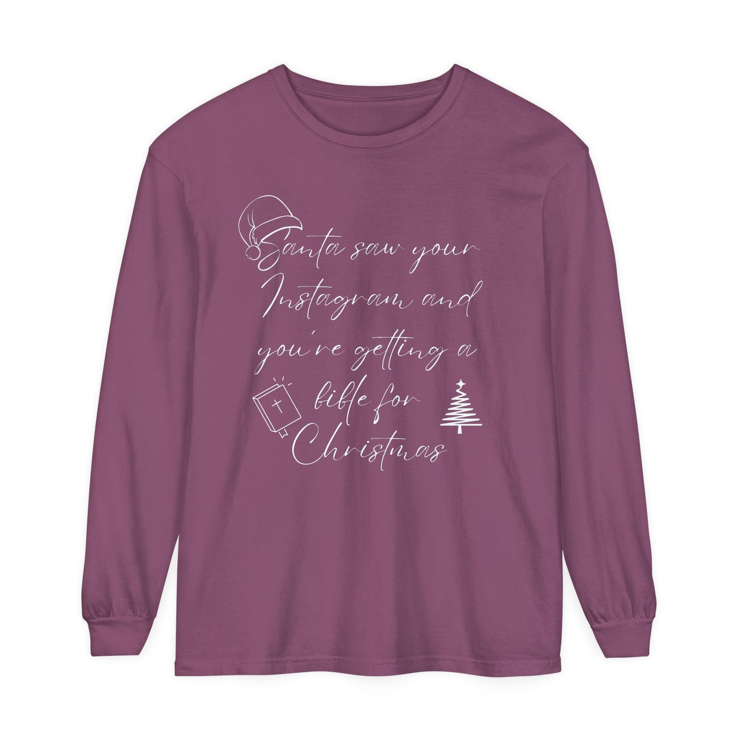 Christmas Bible Unisex Long Sleeve T-Shirt
