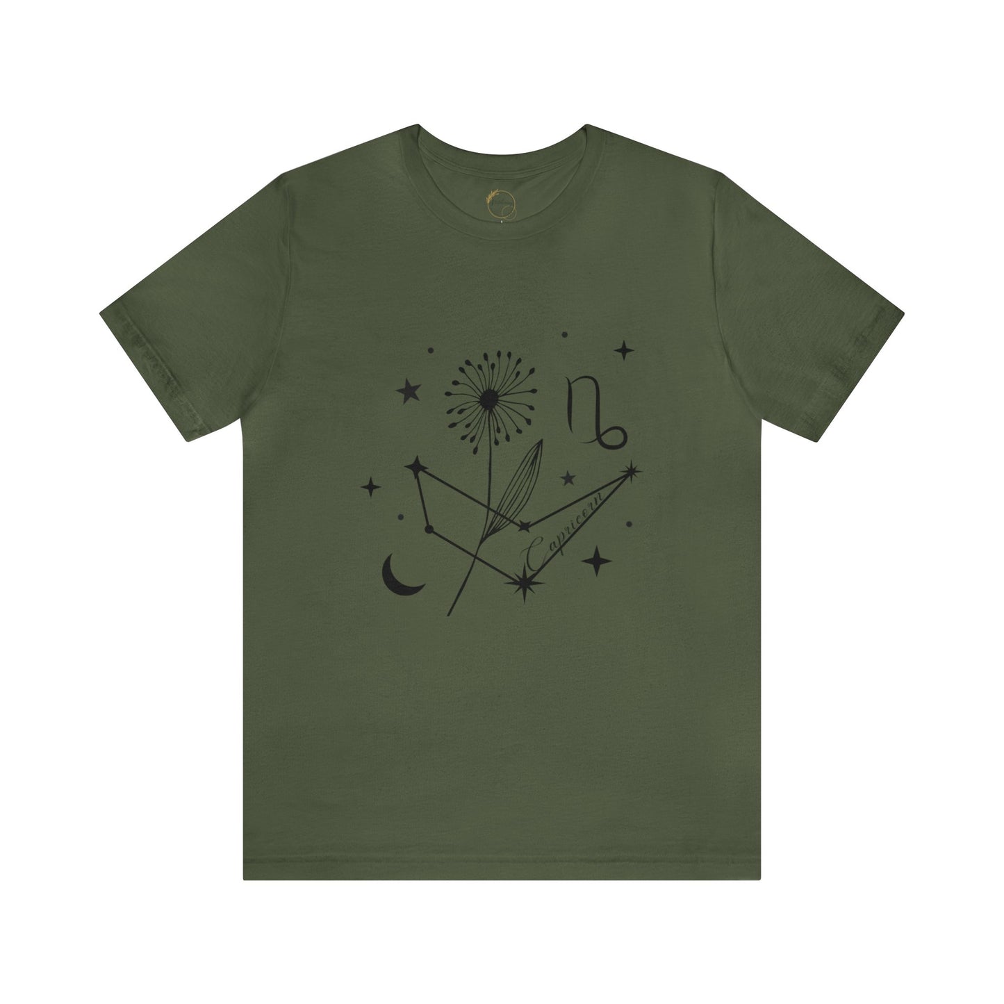 Capricorn Zodiac Mix Unisex Jersey Short Sleeve Tee