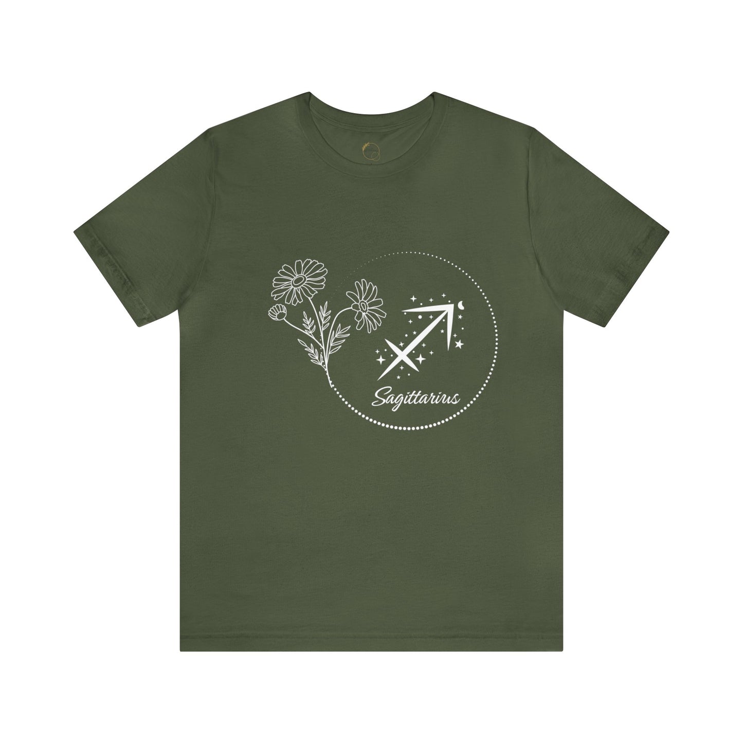 Sagittarius Zodiac Wreath T-Shirt