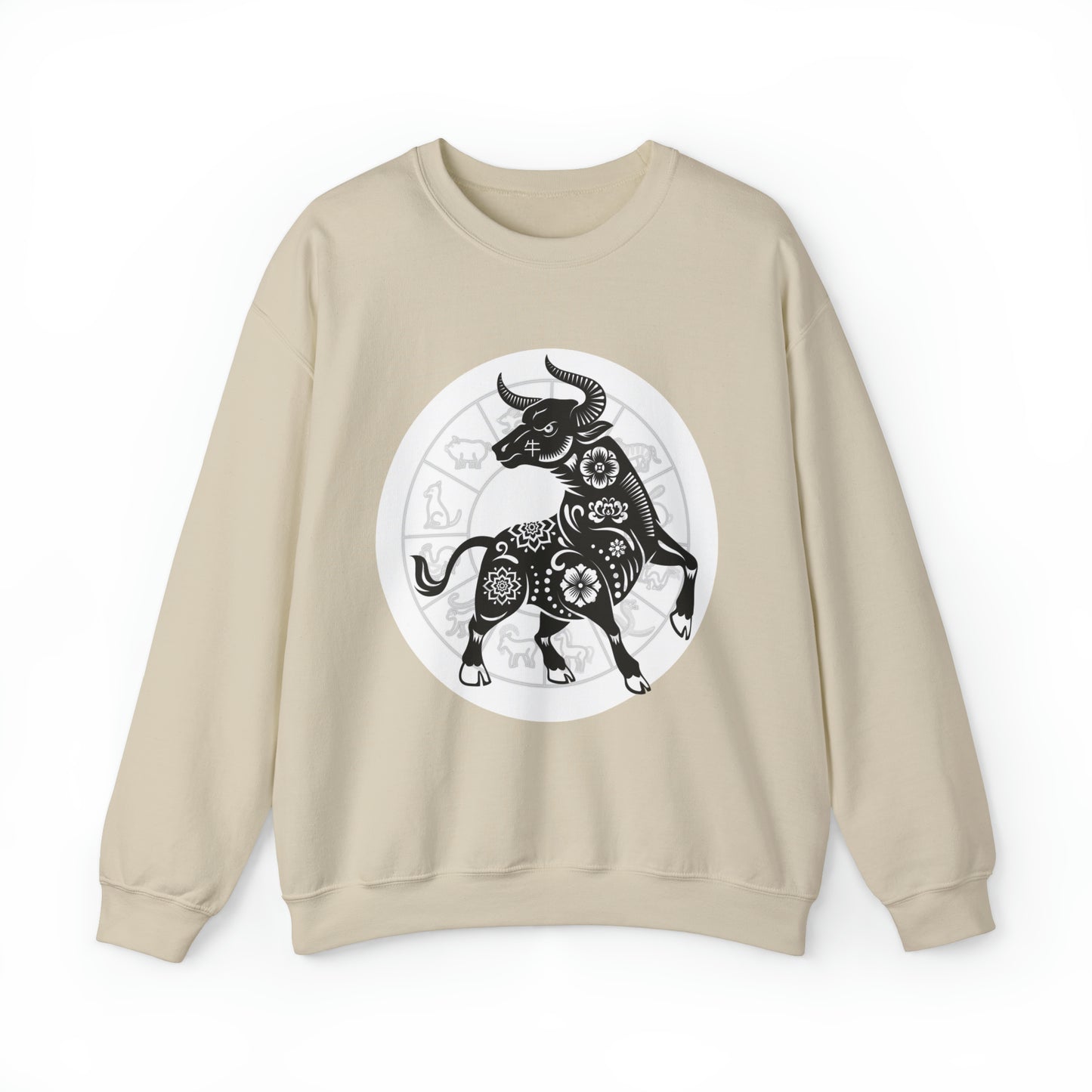 Shengxiao Ox Unisex Heavy Blend™ Crewneck Sweatshirt