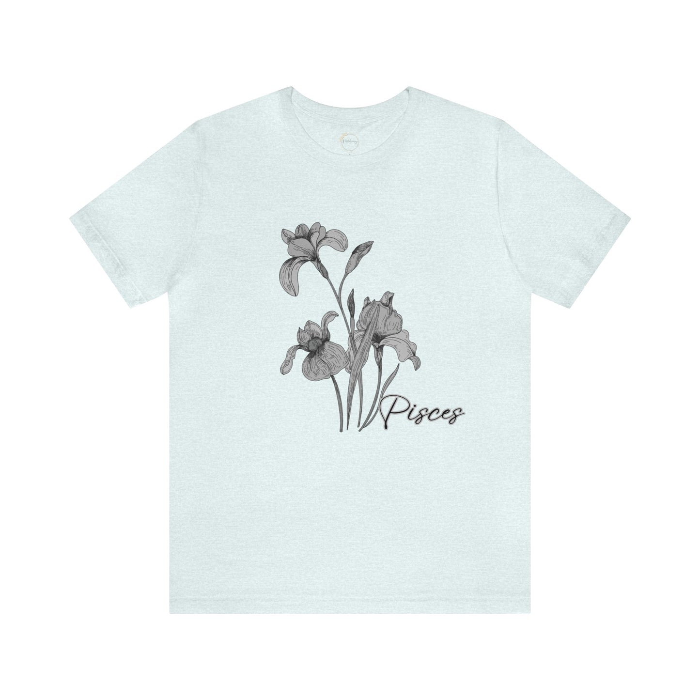 Pisces Iris Zodiac Unisex Jersey Short Sleeve Tee