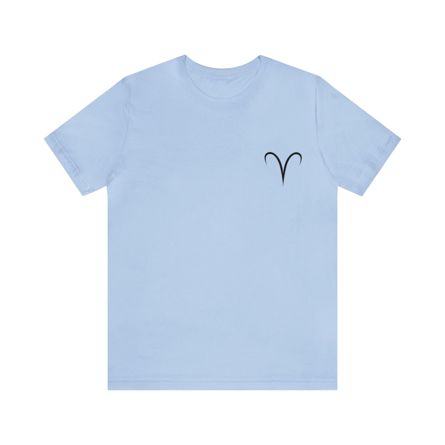 Aries Simple Unisex Jersey Short Sleeve Tee - Witcheasy