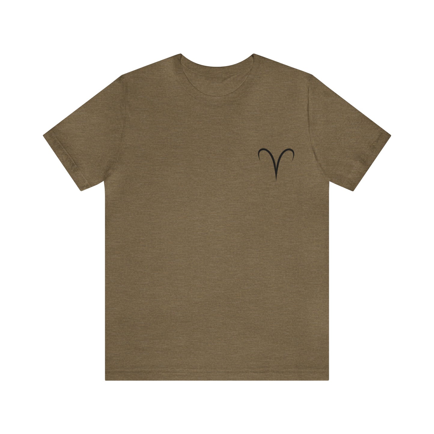 Aries Simple Unisex Jersey Short Sleeve Tee - Witcheasy